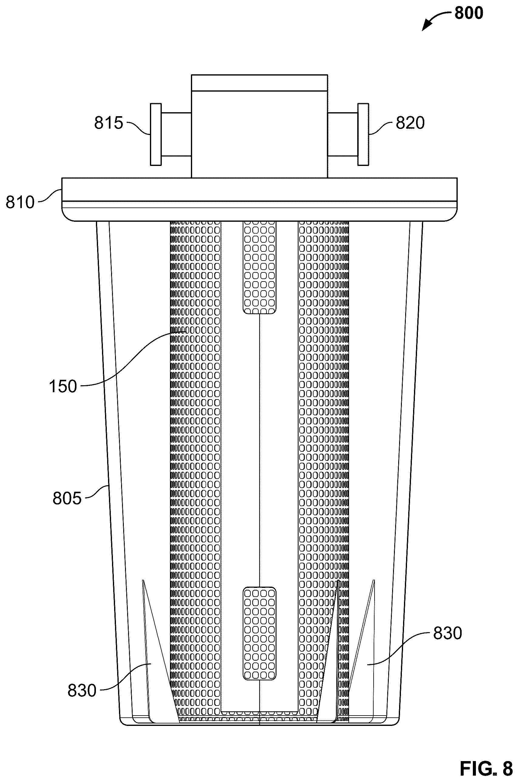 Patent US12324997 Figure 7 – Raw water filtering device