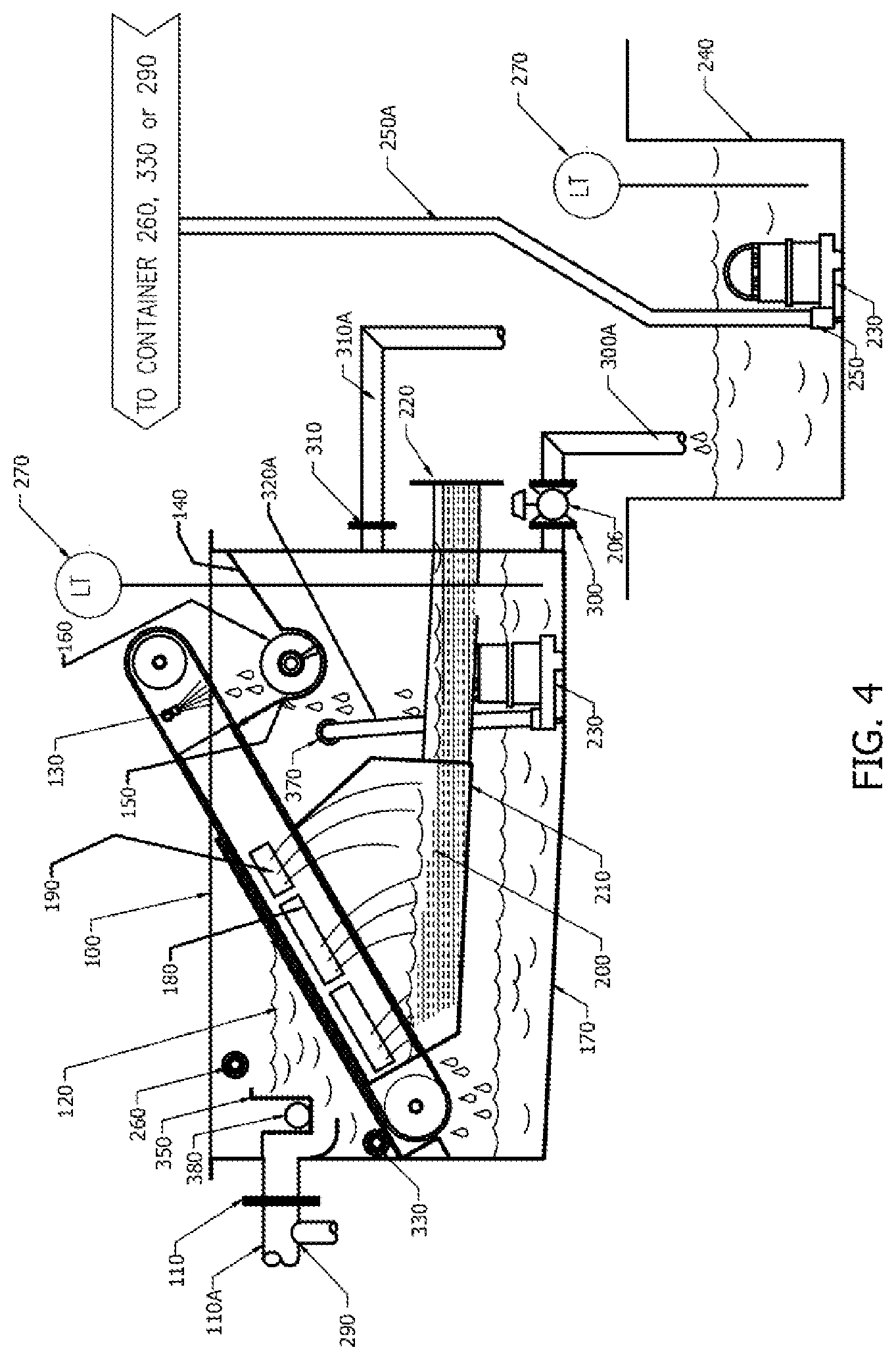Patent US12324998 Figure 7 – Liquid solid separator recirculation systems