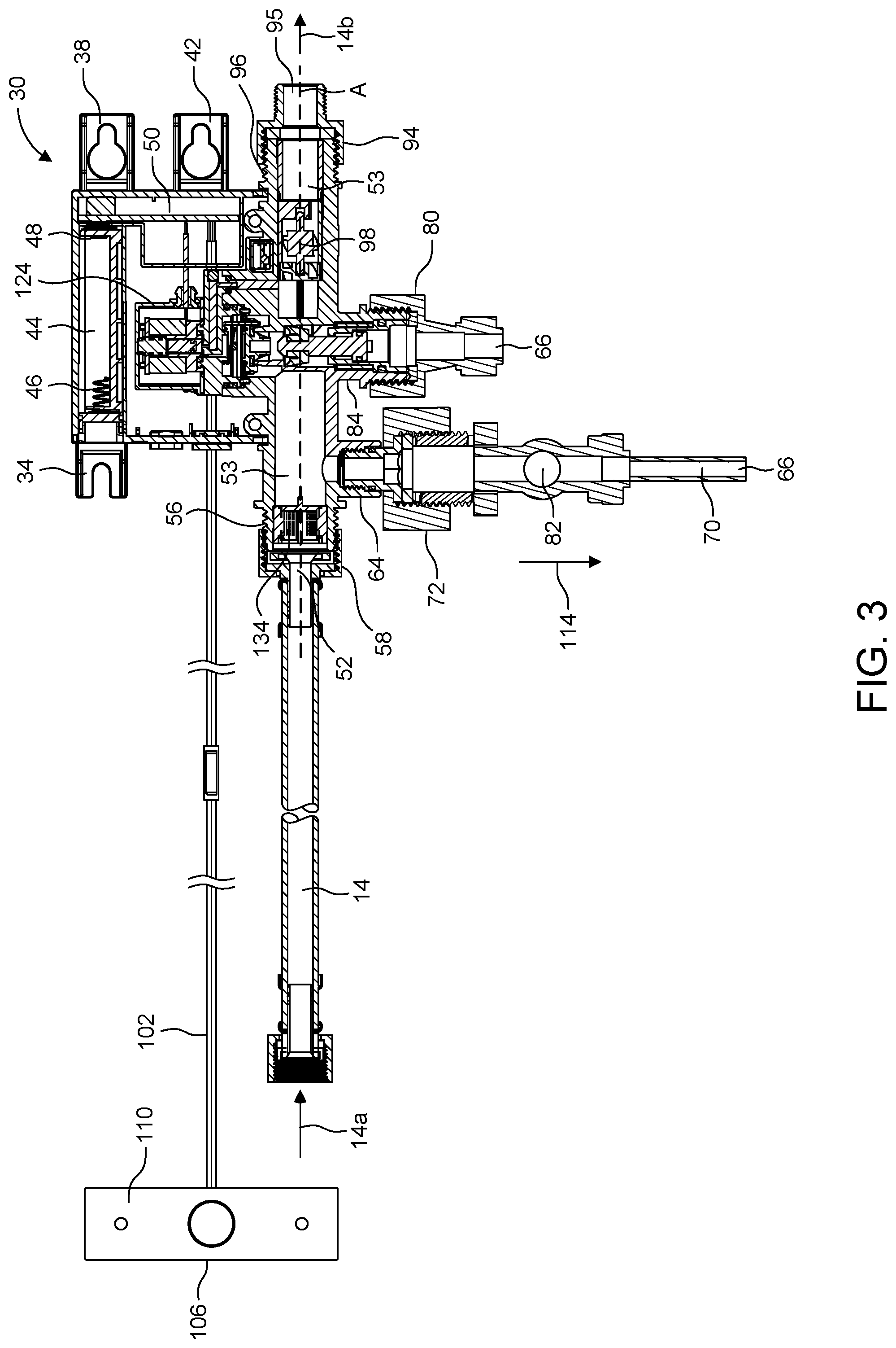 Patent US12325000 Figure 3 – Valve manifold for a water purification system