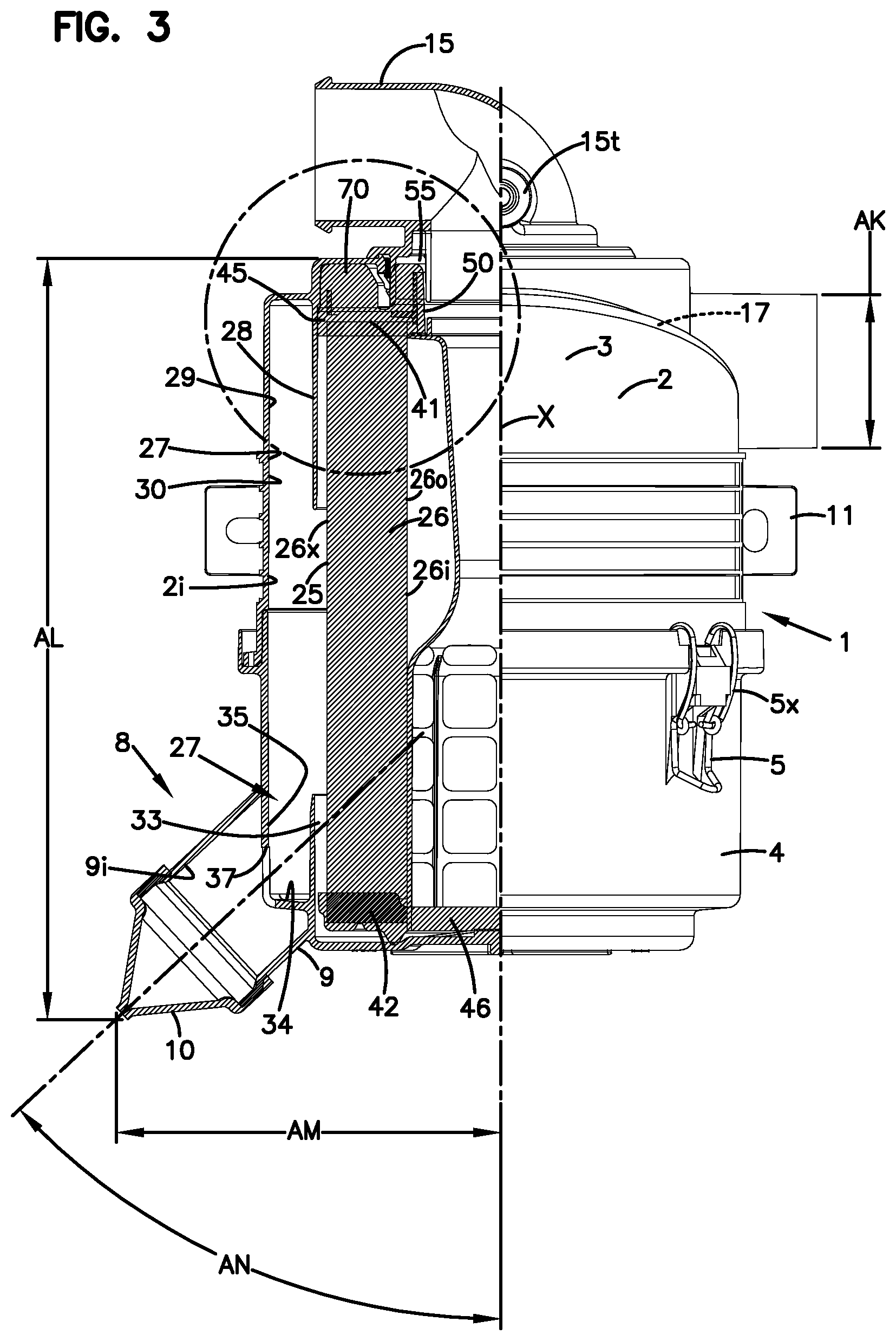 Patent US12325002 Figure 2 – Filter assemblies; components and features thereof; and, methods of use and assembly