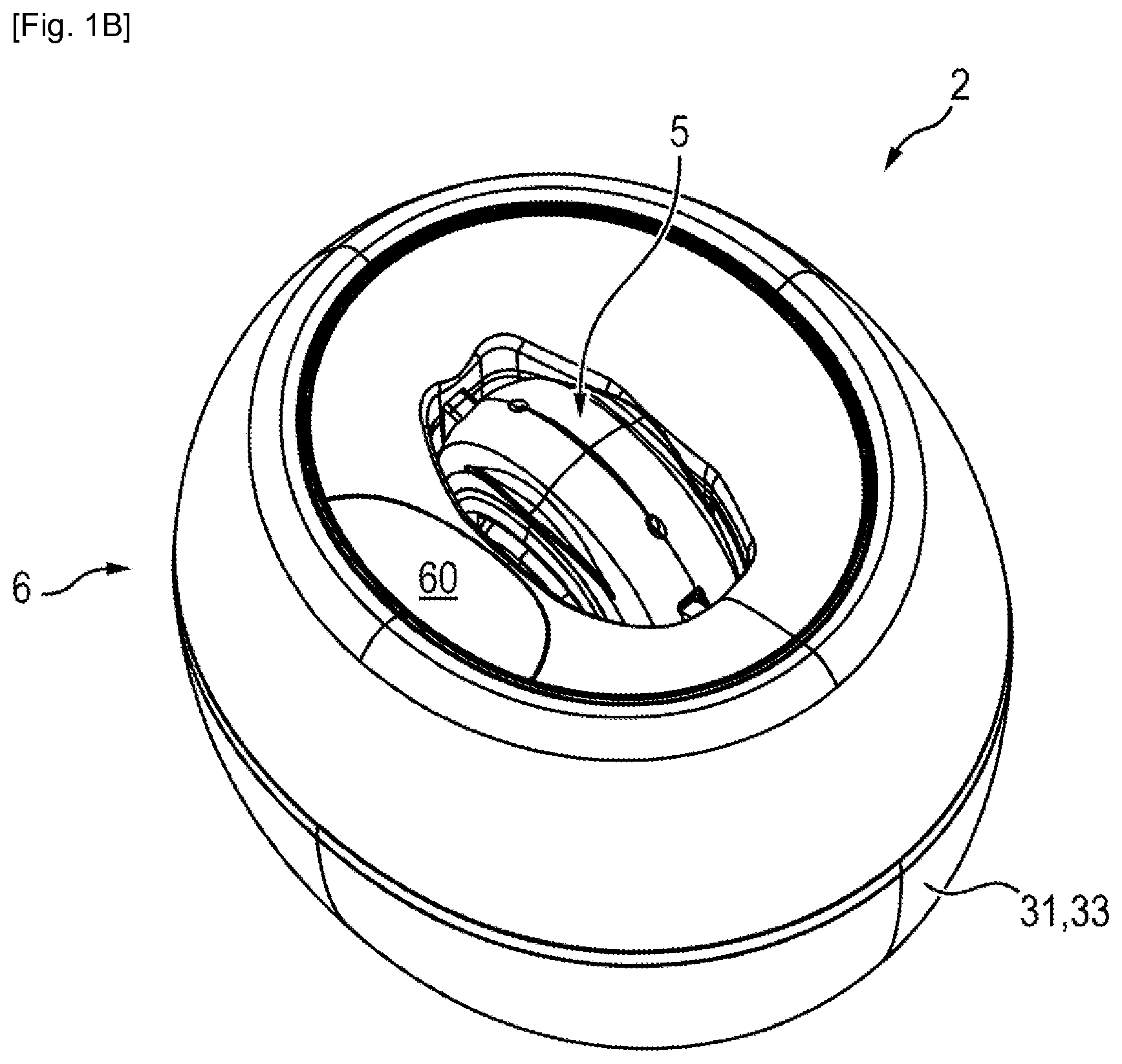 Patent US12325008 Figure 2 – Manufacturing apparatus, mixing machine and/or receiving device for the manufacture of a composition from a mixture of formulations