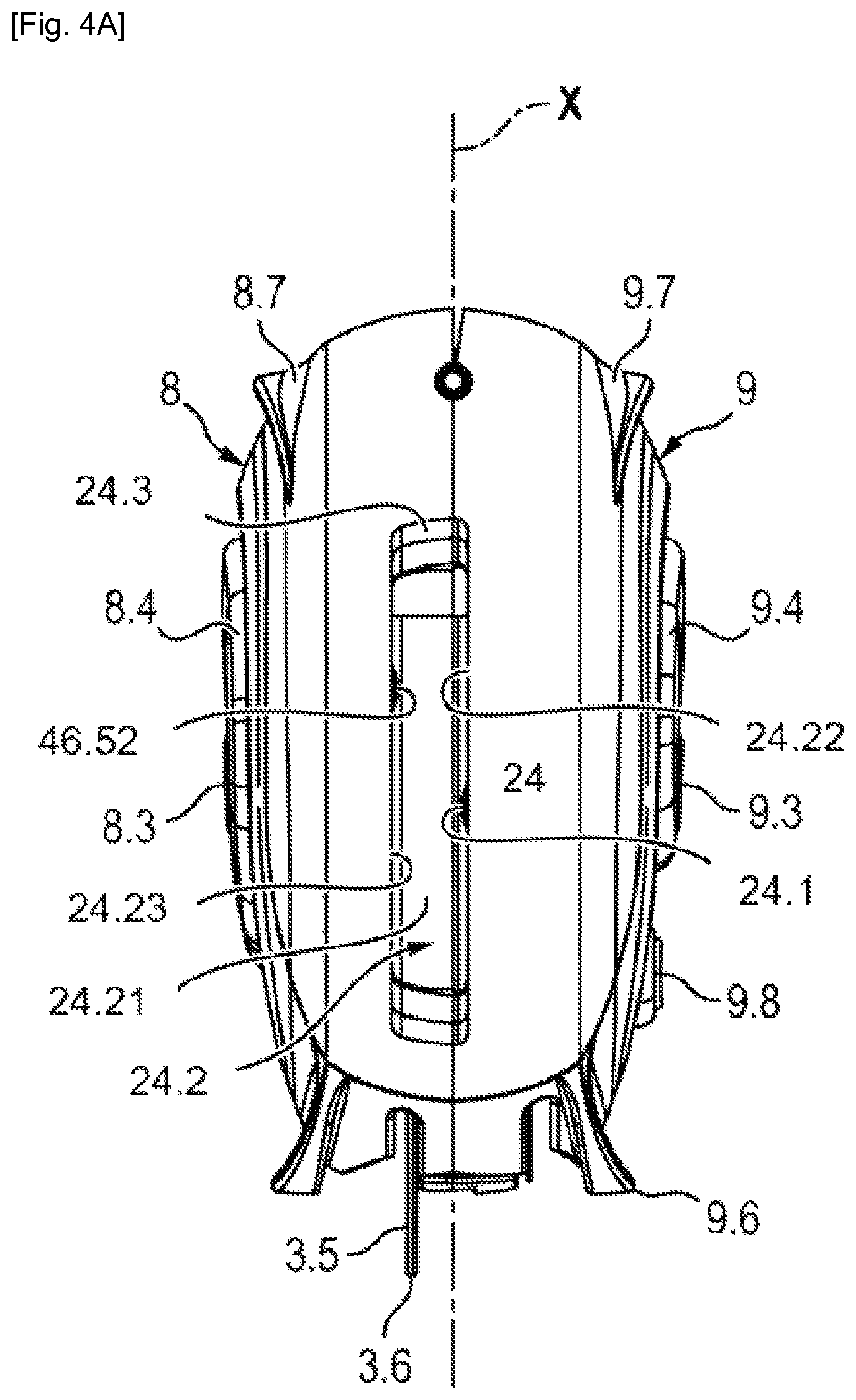 Patent US12325008 Figure 7 – Manufacturing apparatus, mixing machine and/or receiving device for the manufacture of a composition from a mixture of formulations
