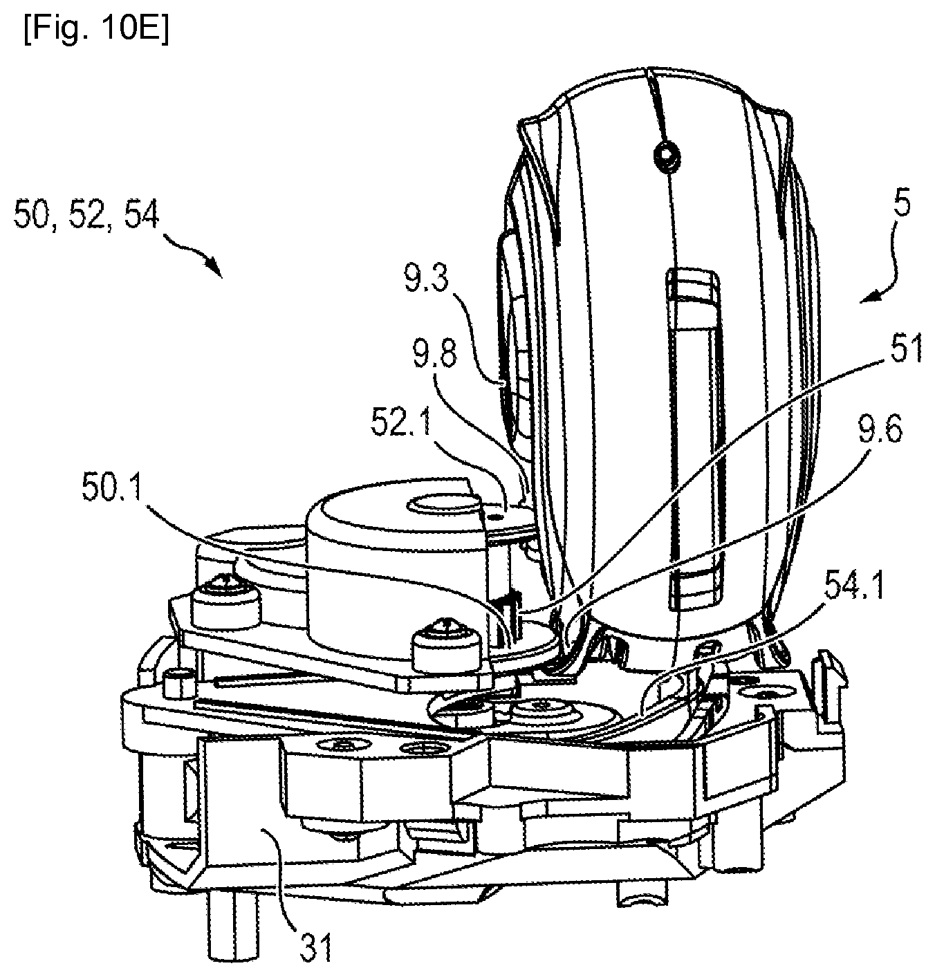 Patent US12325008 Figure 16 – Manufacturing apparatus, mixing machine and/or receiving device for the manufacture of a composition from a mixture of formulations