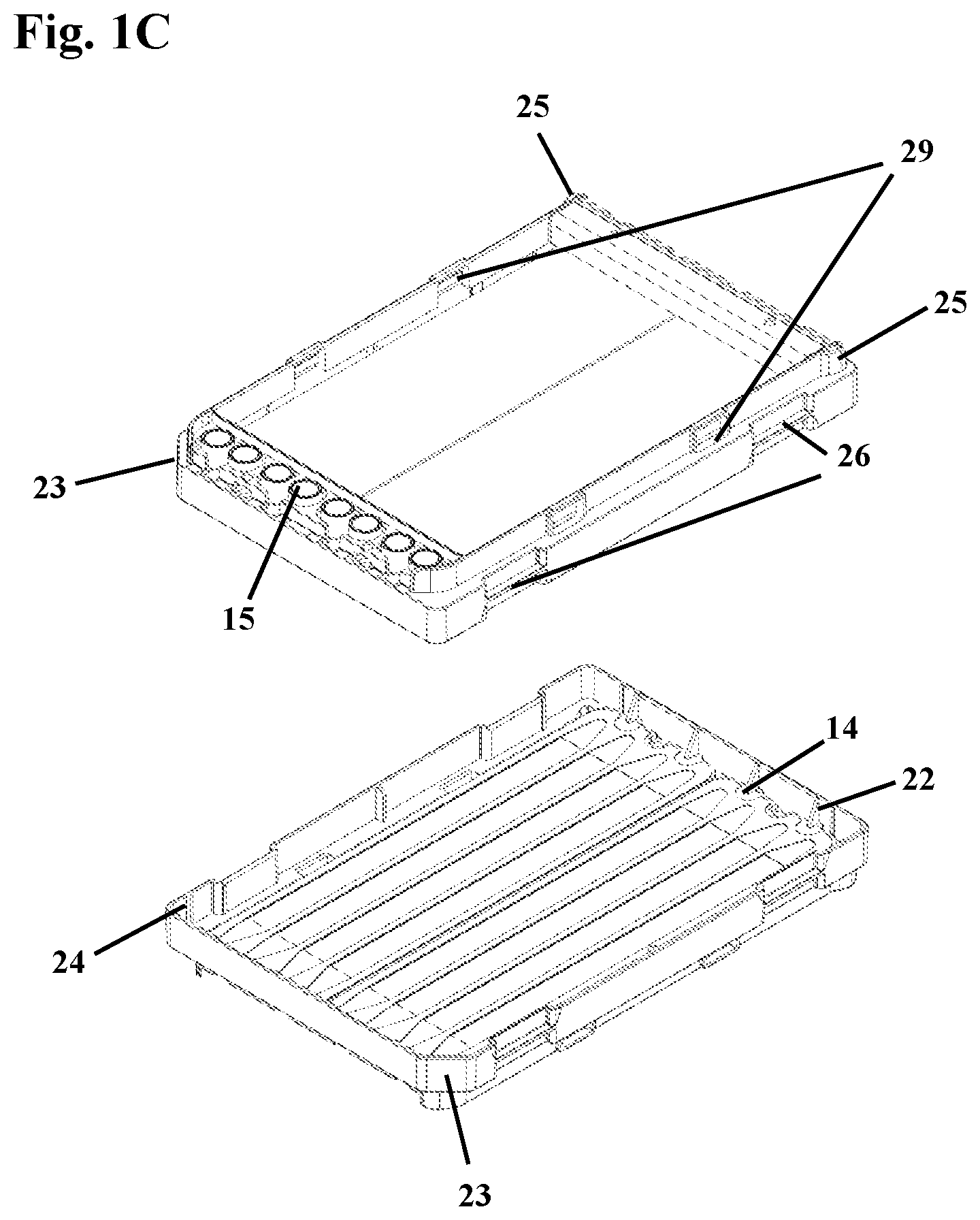 Patent US12325020 Figure 2 – Analytical system with accurate positioning of multiwell plates