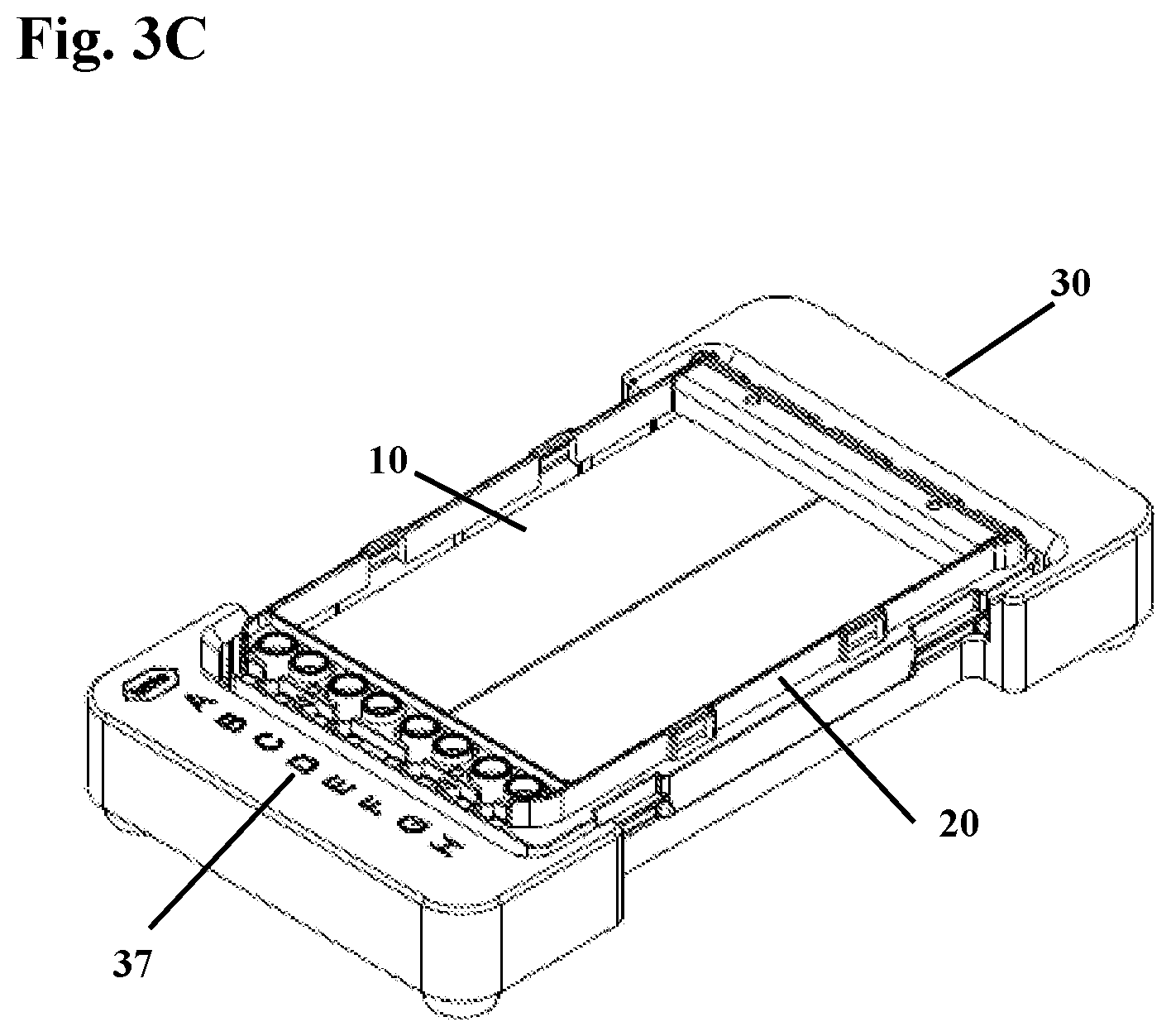 Patent US12325020 Figure 6 – Analytical system with accurate positioning of multiwell plates