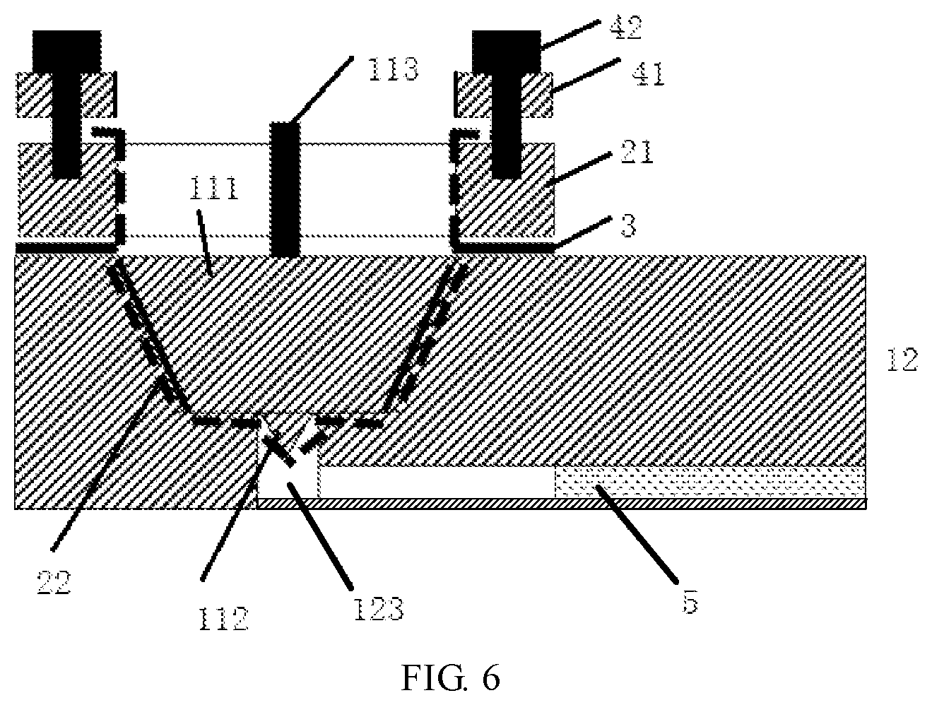 Patent US12325024 Figure 4 – Device for reagent storage and release, and microfluidic device