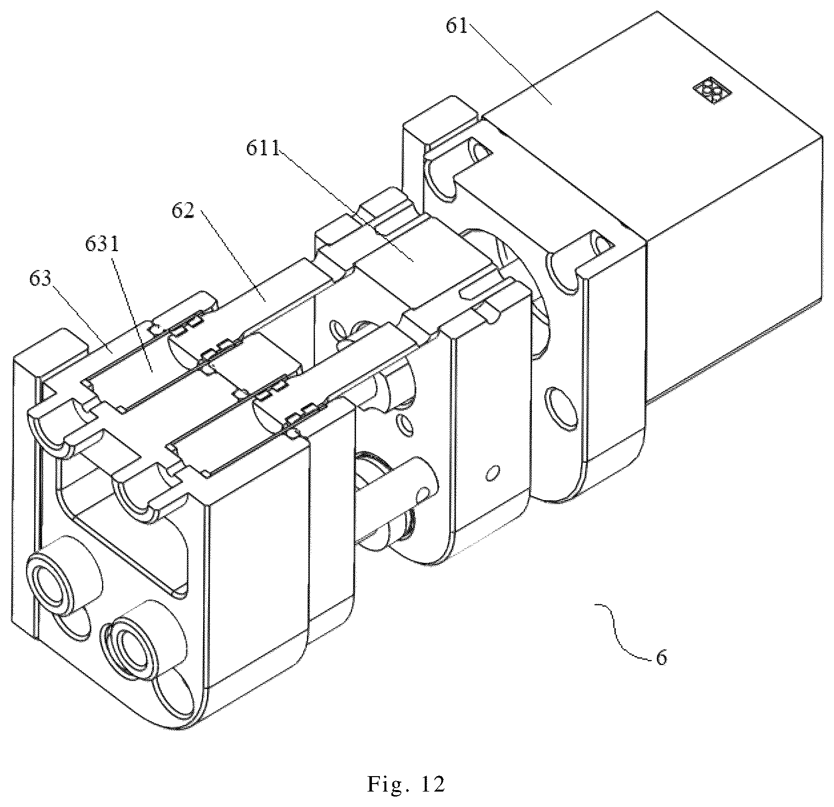 Patent US12325027 Figure 12 – Device for treating microfluidic sample