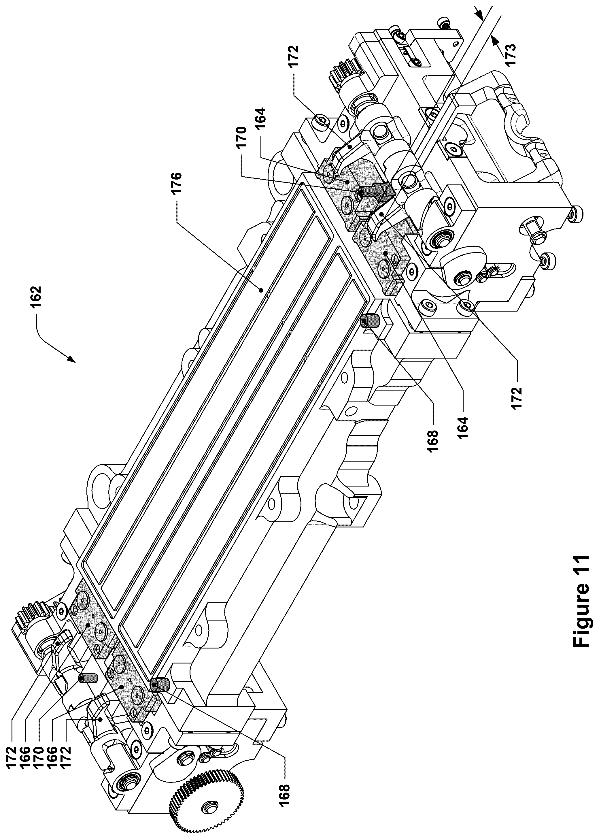 Patent US12325028 Figure 6 – Flowcell cartridge with floating bracket