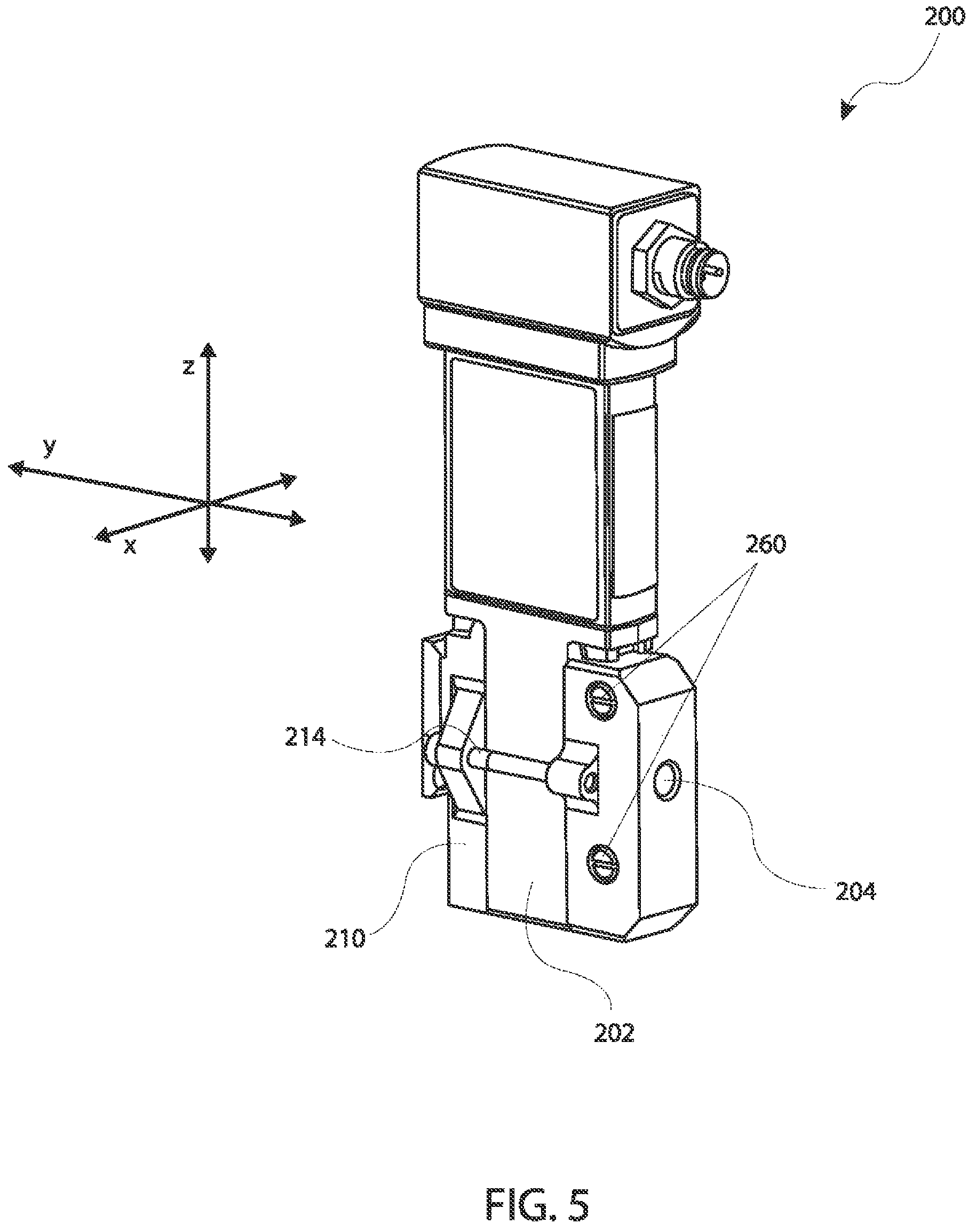 Patent US12325037 Figure 5 – Performance solenoid assembly