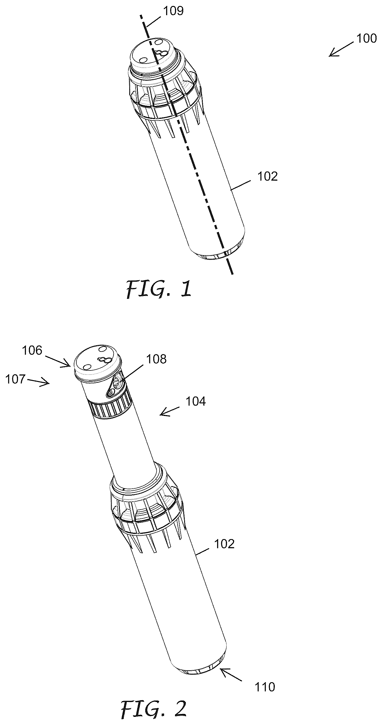 Patent US12325038 Figure 1 – Low bypass high torque turbine and stator for a rotating irrigation sprinkler