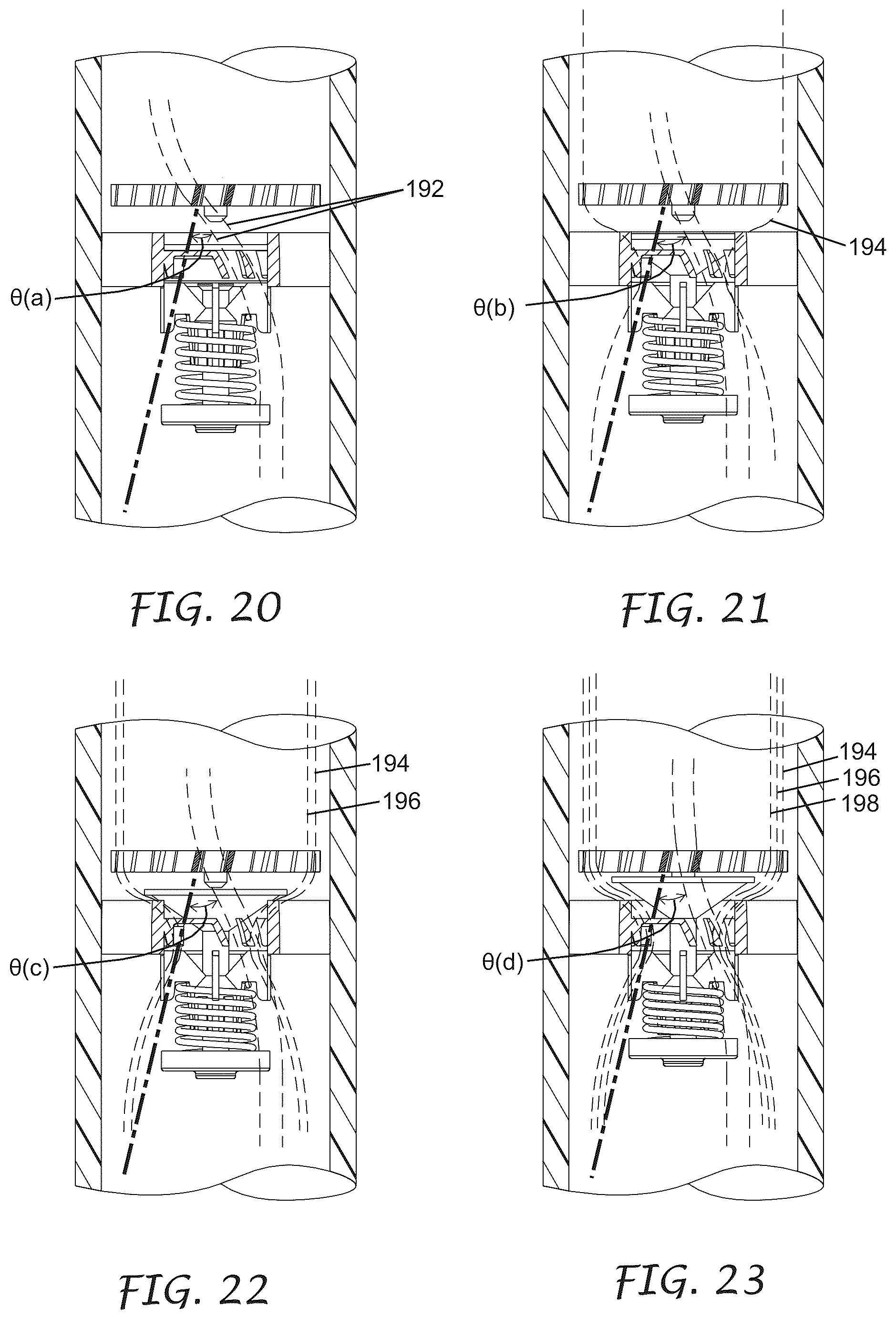 Patent US12325038 Figure 9 – Low bypass high torque turbine and stator for a rotating irrigation sprinkler