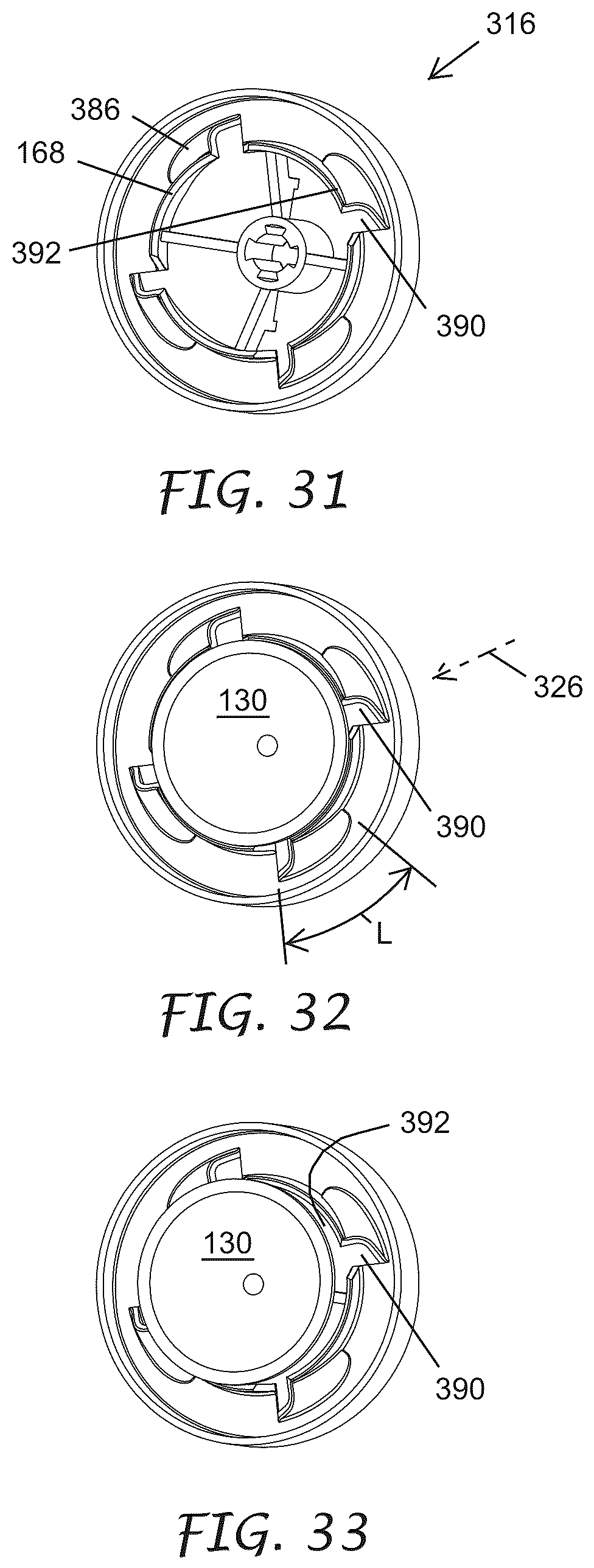 Patent US12325038 Figure 13 – Low bypass high torque turbine and stator for a rotating irrigation sprinkler