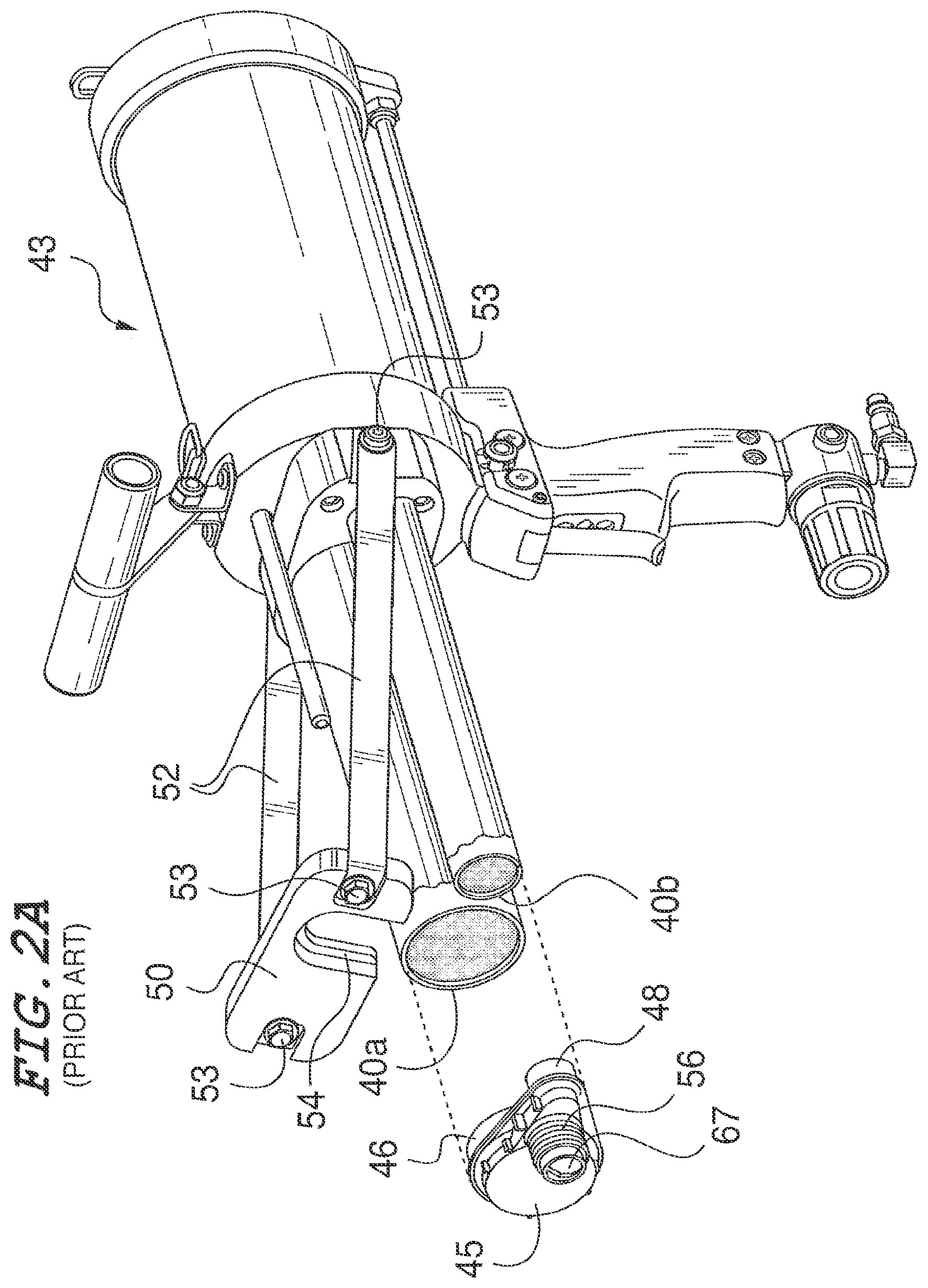 Patent US12325042 Figure 3 – Common head having an offset partition for use with multi-component dispensing tools and a tubular liner arranged for locating within the common head