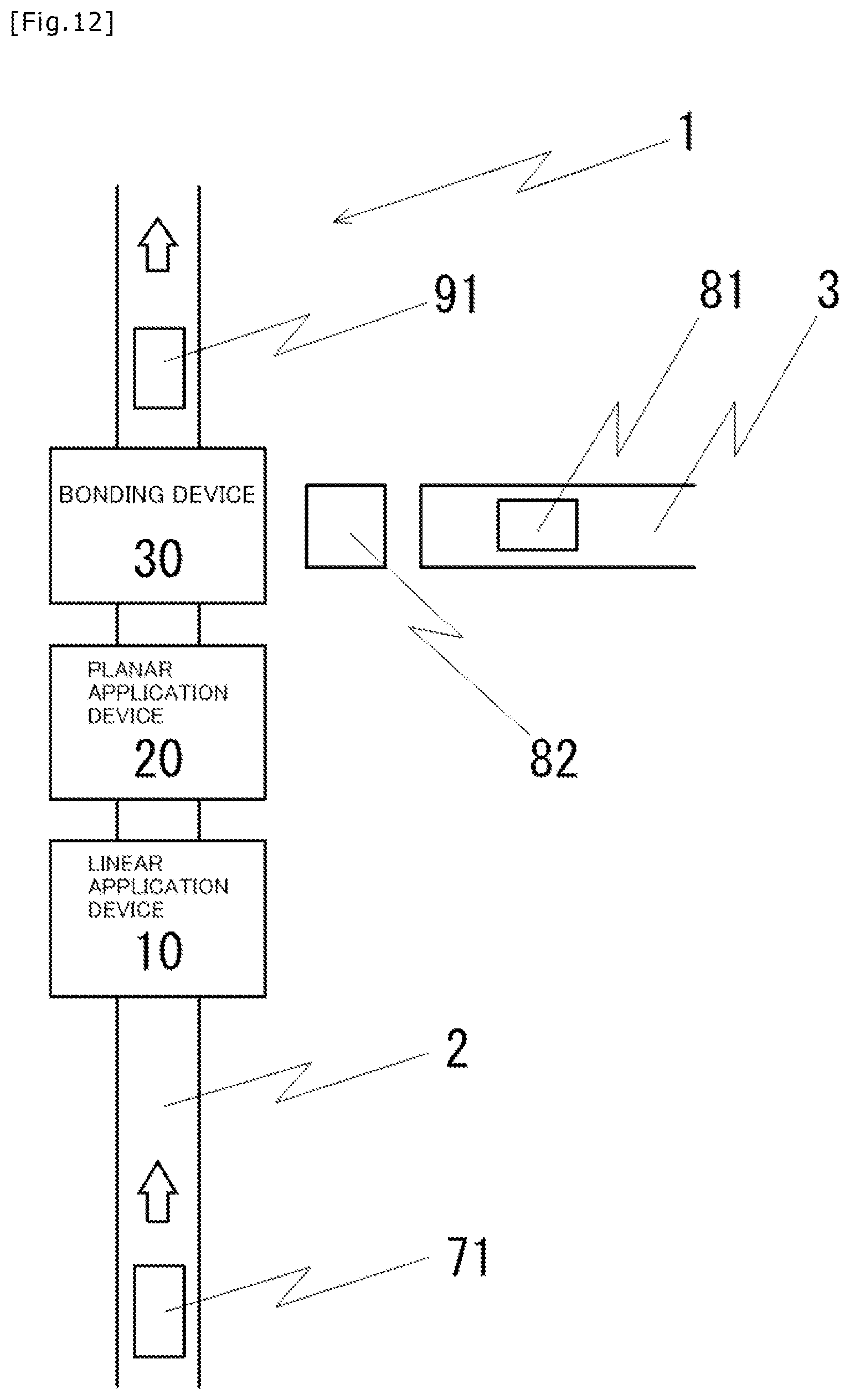 Patent US12325045 Figure 12 – Planar layered material manufacturing method and apparatus