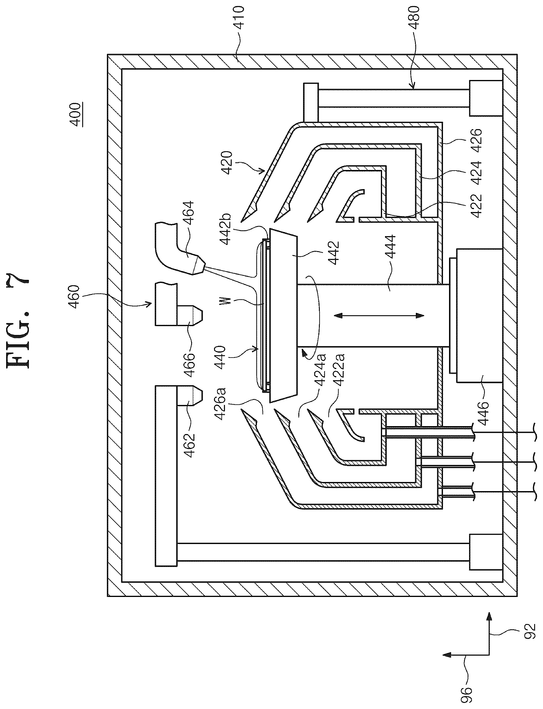 Patent US12325053 Figure 7 – Substrate treating apparatus and substrate treating method