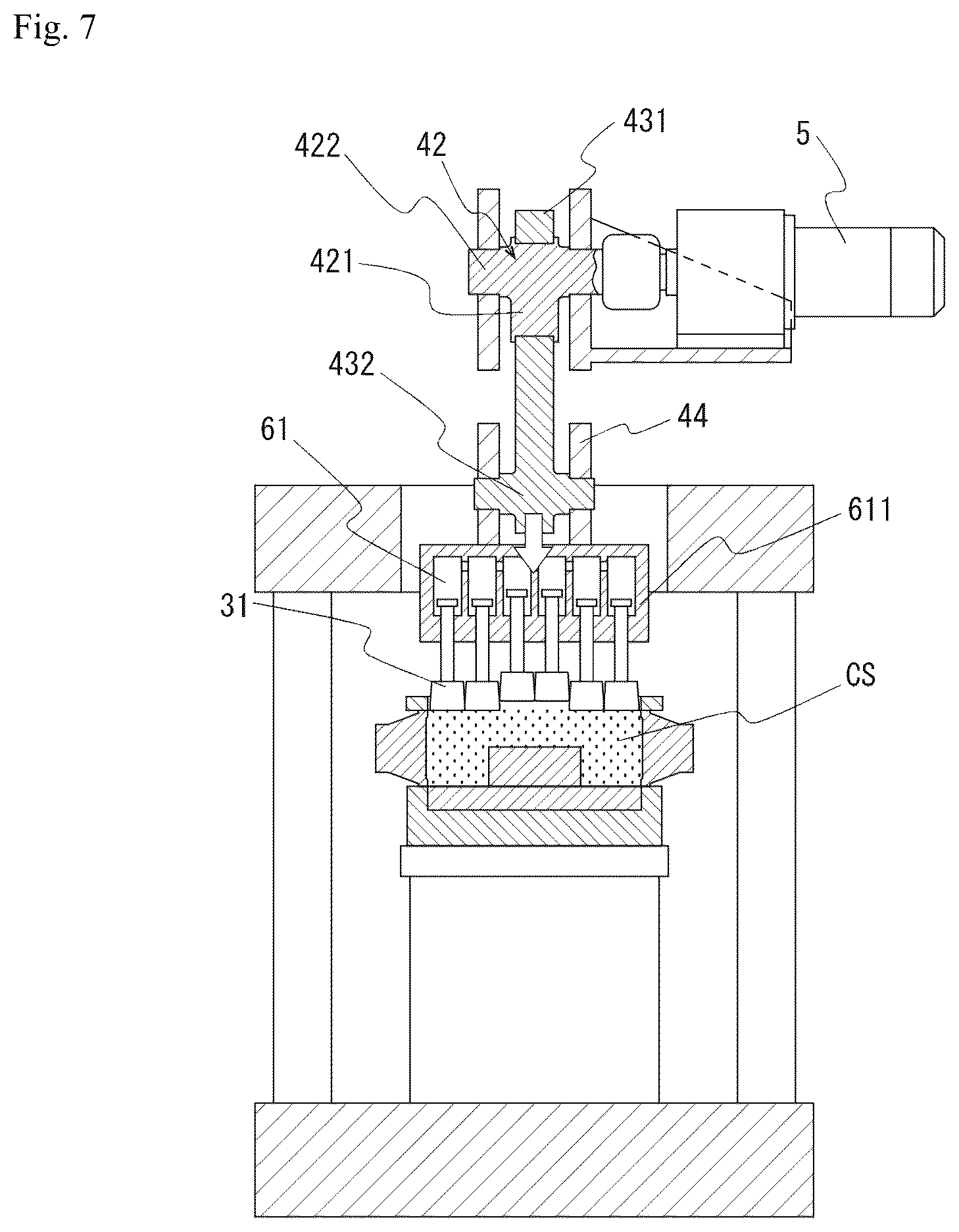 Patent US12325062 Figure 6 – Casting mold shaping apparatus and casting mold shaping method