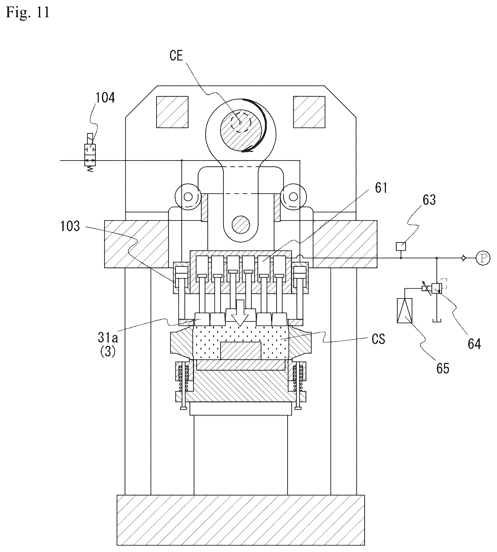 Patent US12325062 Figure 10 – Casting mold shaping apparatus and casting mold shaping method