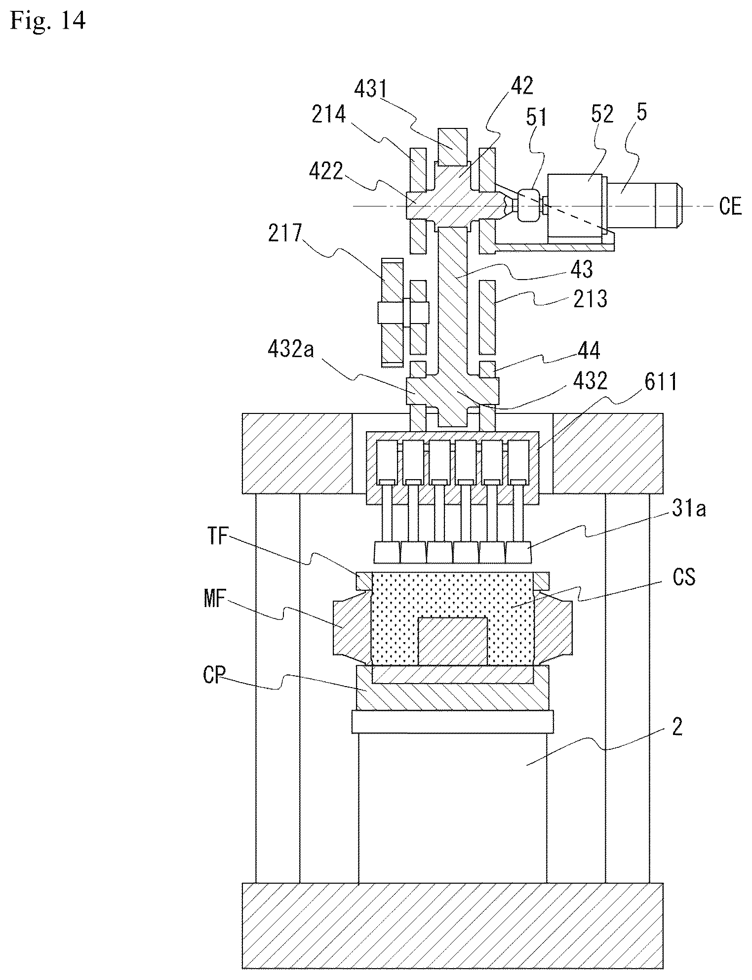 Patent US12325062 Figure 13 – Casting mold shaping apparatus and casting mold shaping method