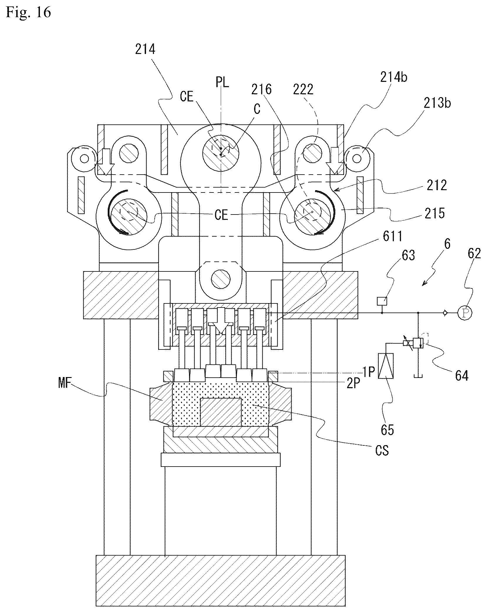 Patent US12325062 Figure 15 – Casting mold shaping apparatus and casting mold shaping method