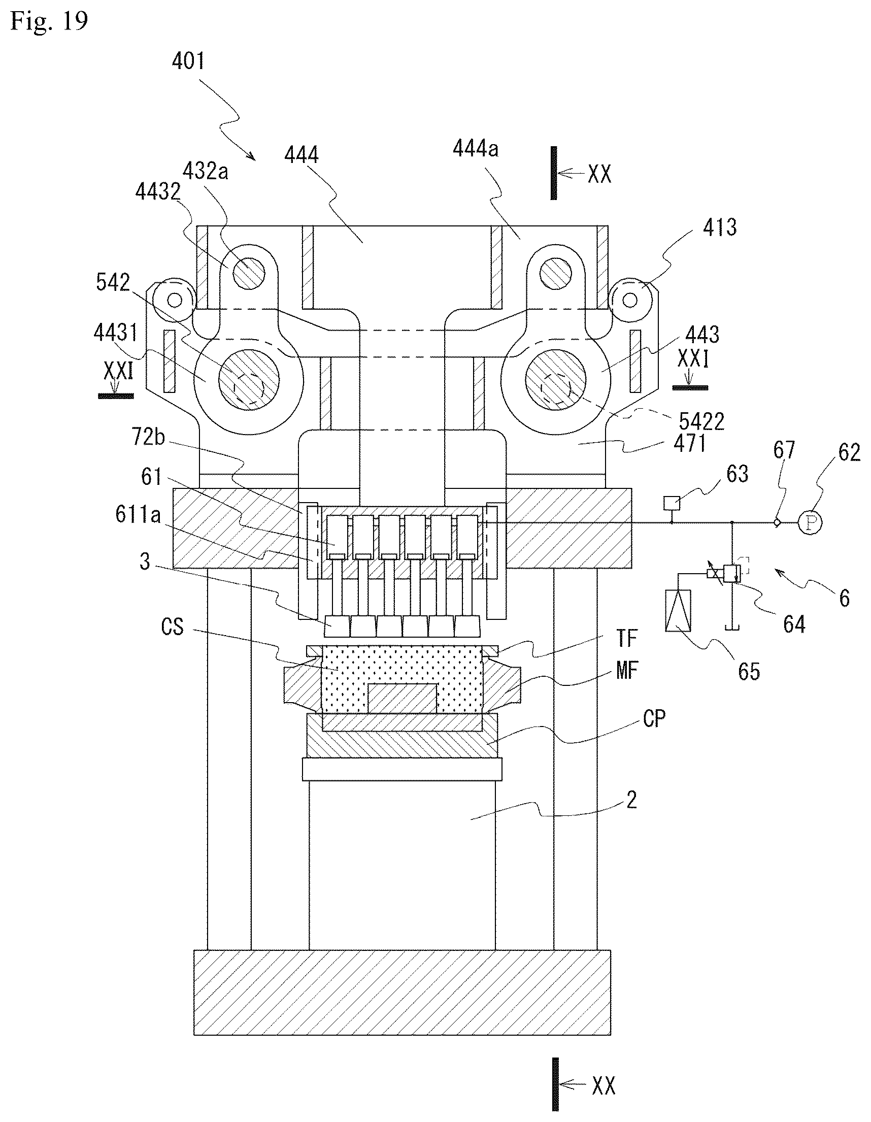Patent US12325062 Figure 18 – Casting mold shaping apparatus and casting mold shaping method