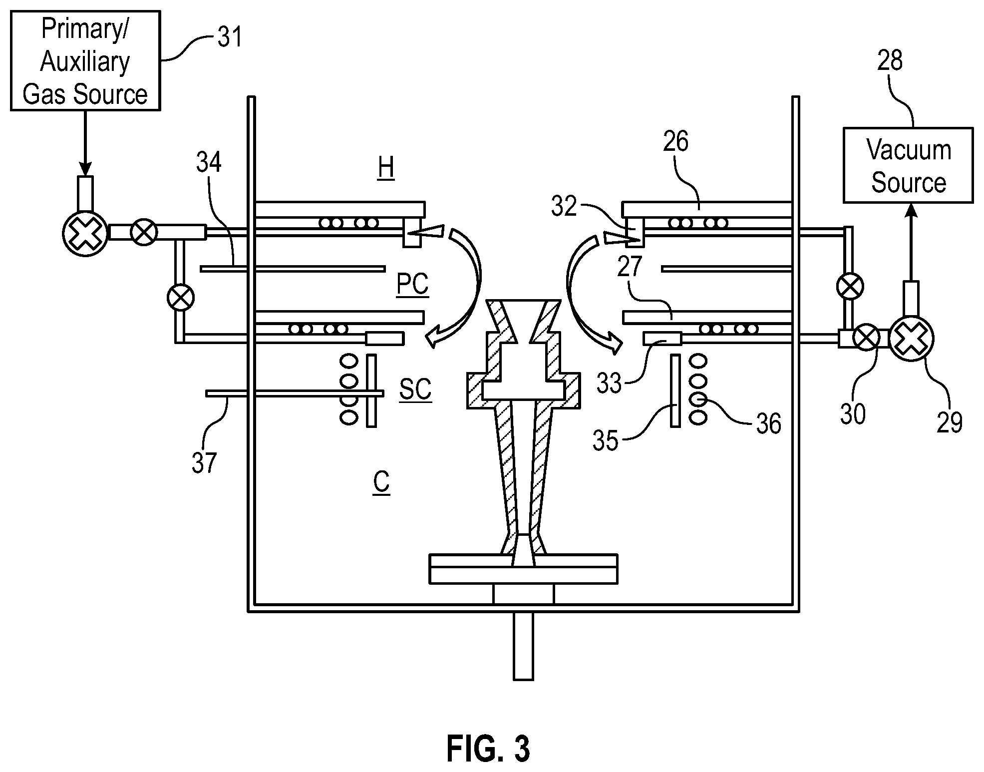 Patent US12325066 Figure 3 – Casting furnace for solidification restructuring (FSR)