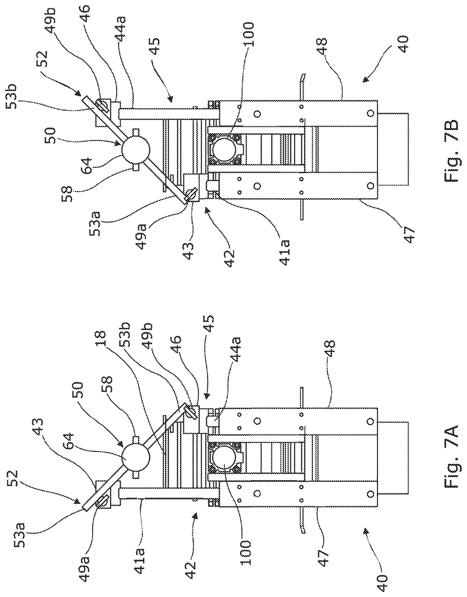Patent US12325071 Figure 5 – Docking arrangement for an additive manufacturing process