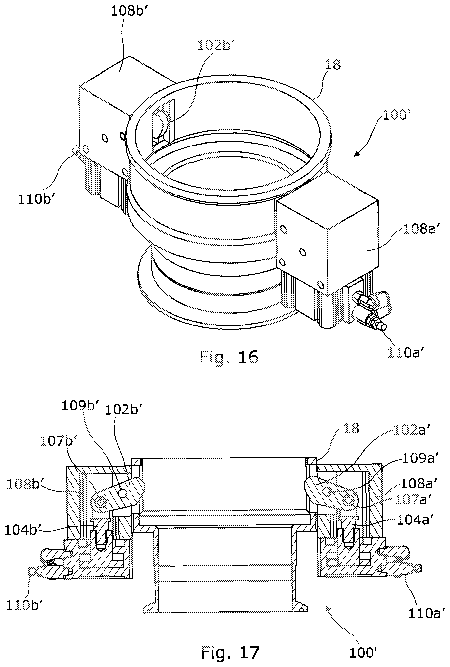 Patent US12325071 Figure 12 – Docking arrangement for an additive manufacturing process