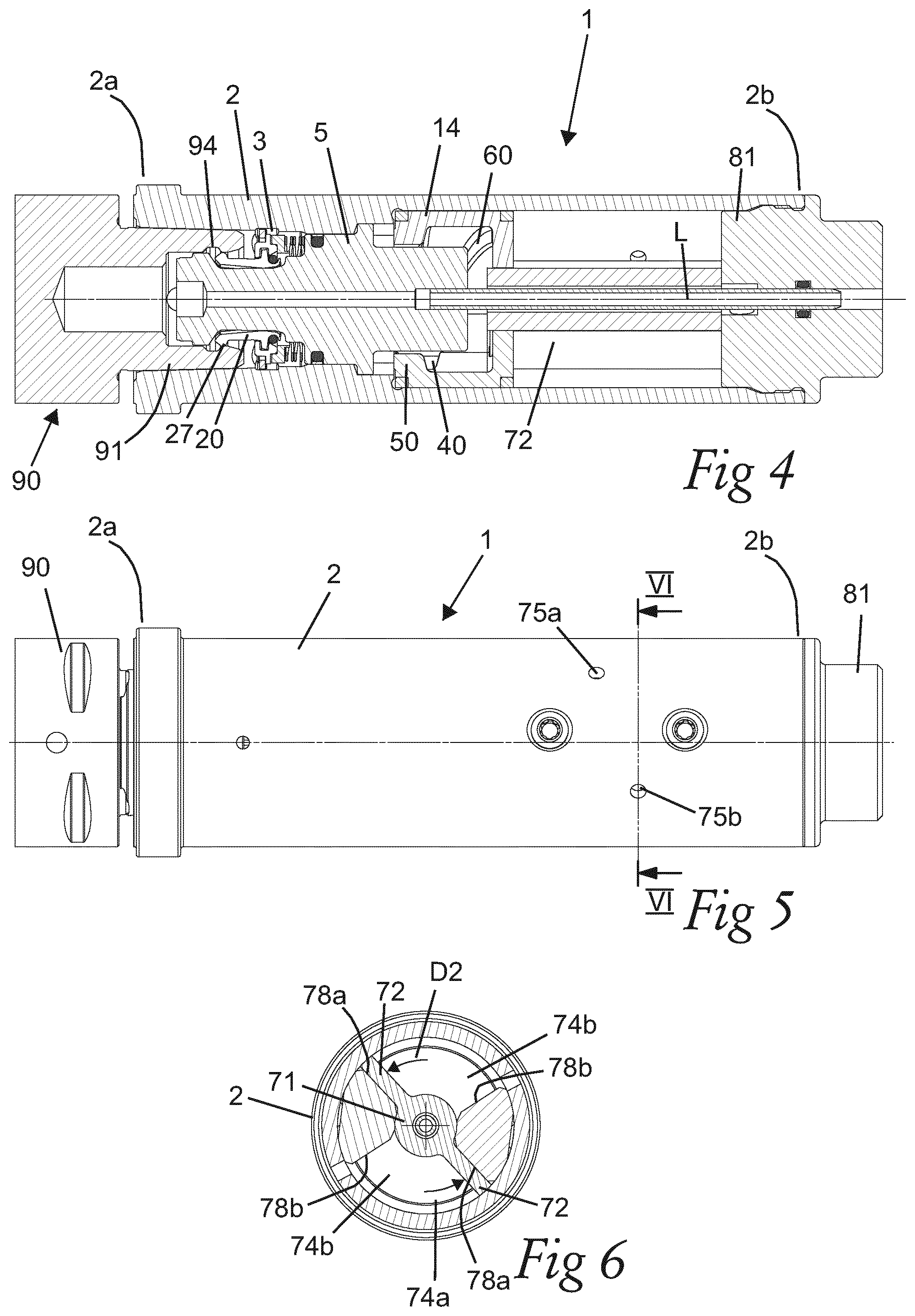 Patent US12325077 Figure 2 – Clamping device for tool holder