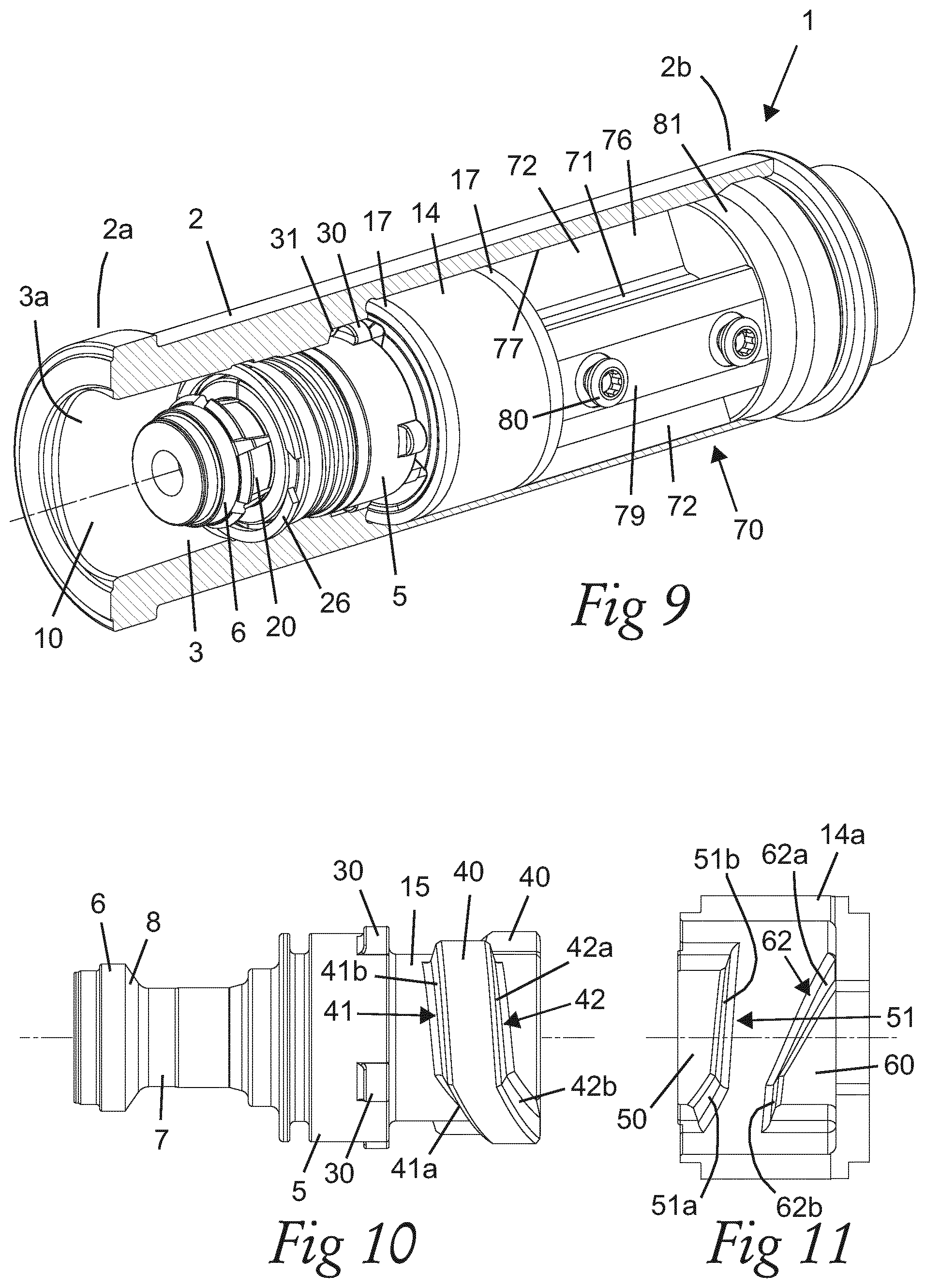 Patent US12325077 Figure 5 – Clamping device for tool holder