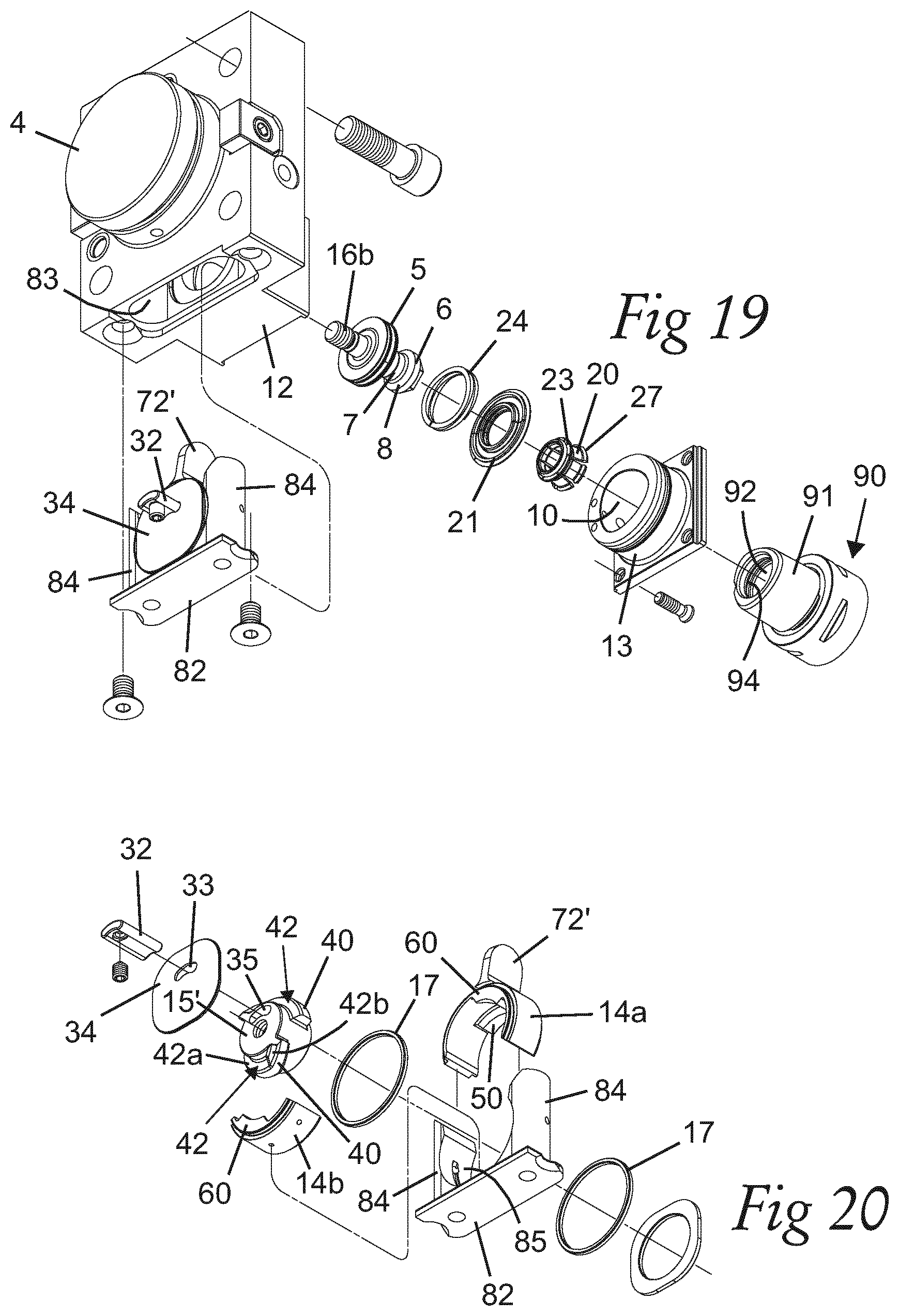 Patent US12325077 Figure 10 – Clamping device for tool holder