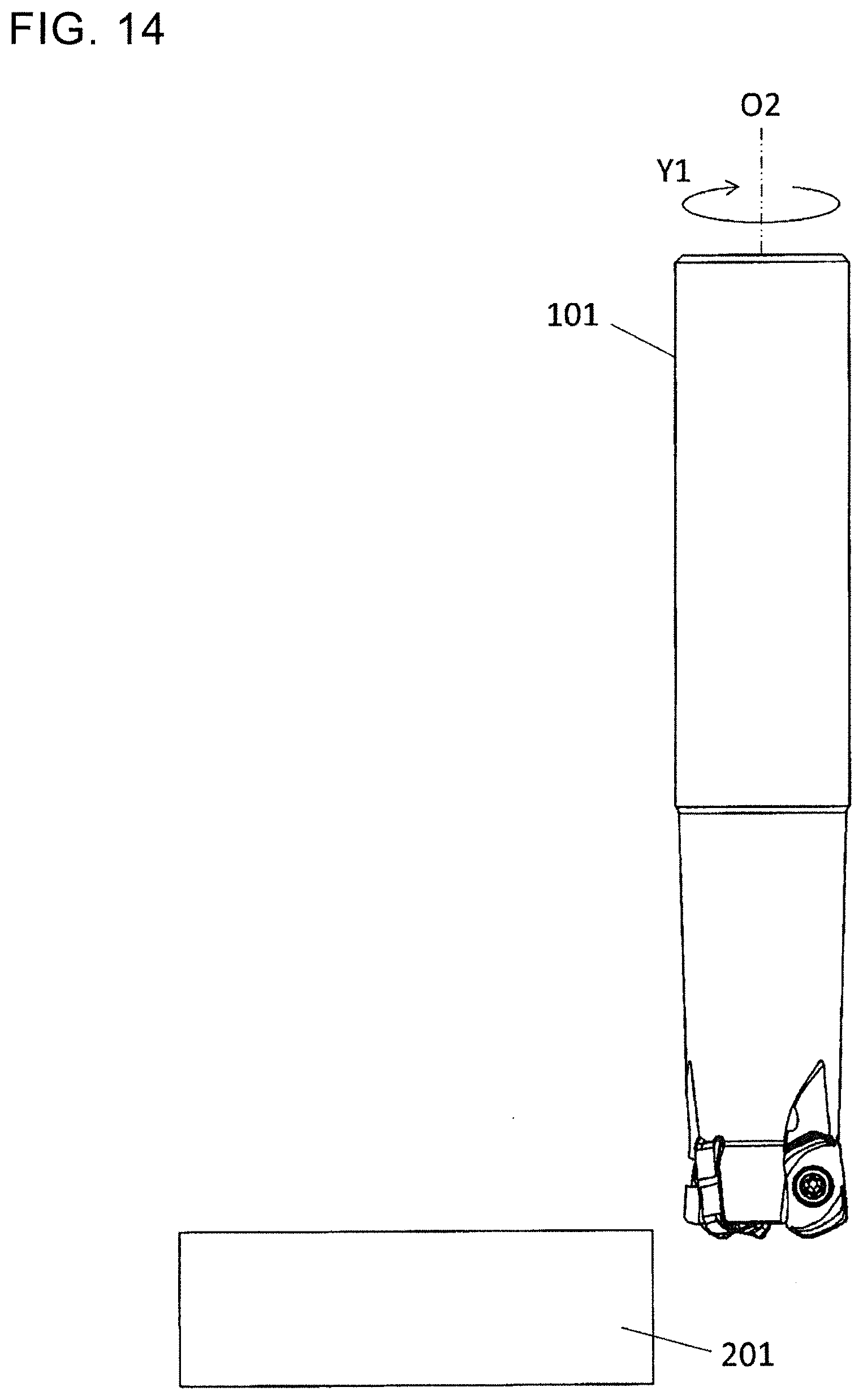 Patent US12325078 Figure 14 – Cutting insert, cutting tool, and method for manufacturing machined product