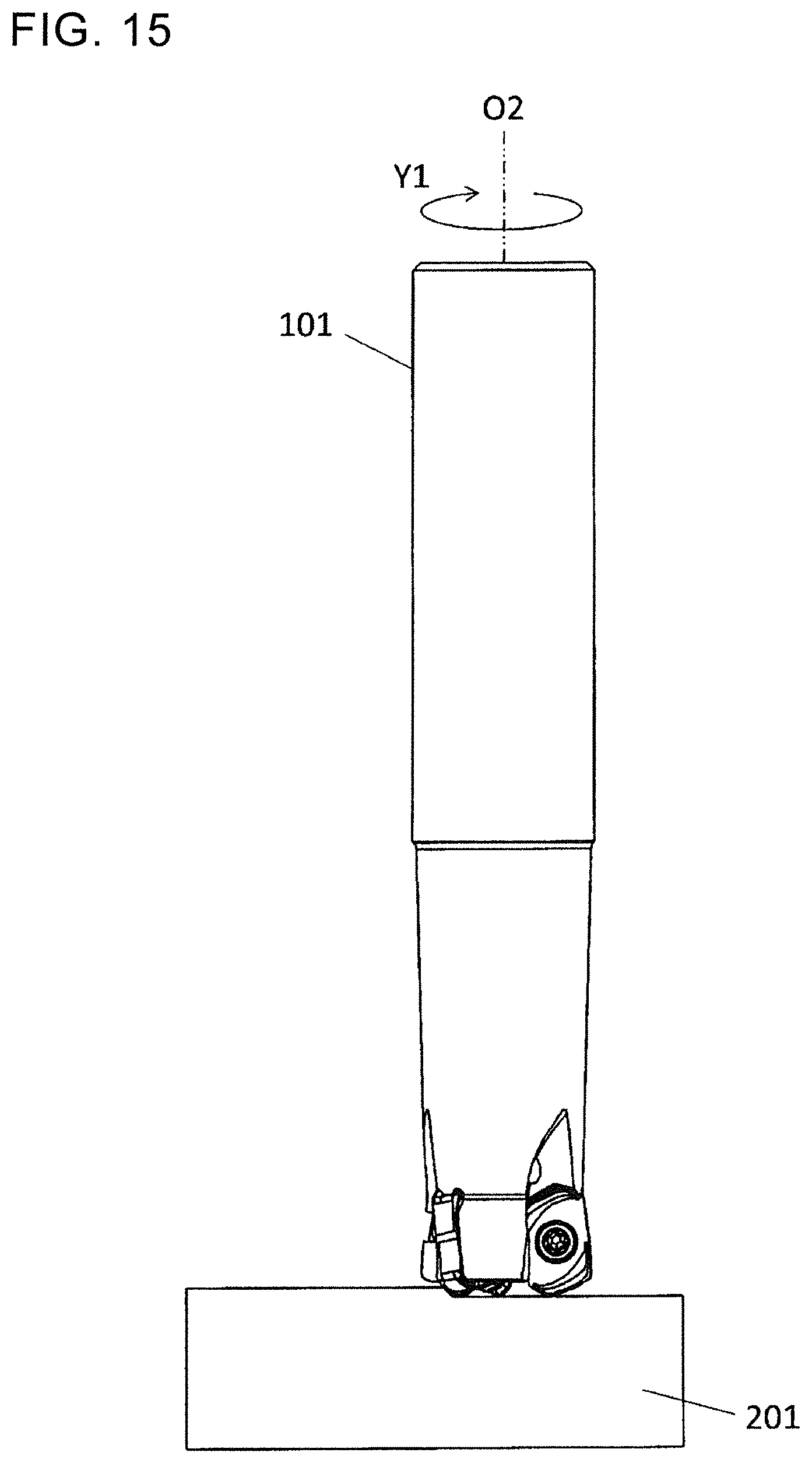 Patent US12325078 Figure 15 – Cutting insert, cutting tool, and method for manufacturing machined product