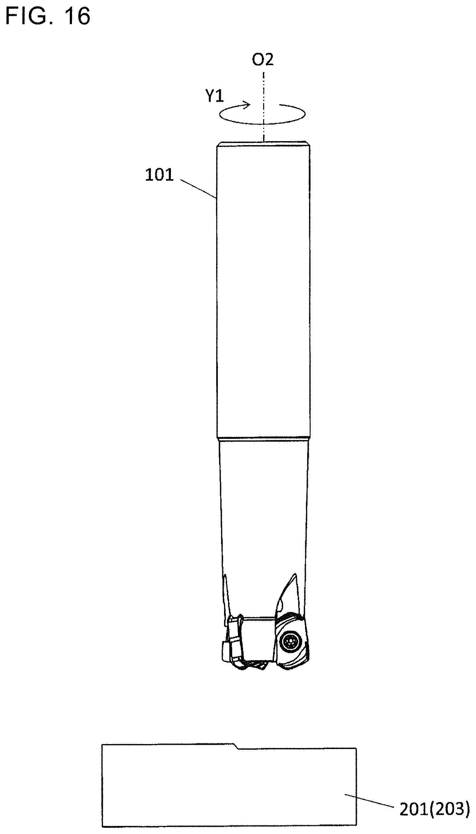 Patent US12325078 Figure 16 – Cutting insert, cutting tool, and method for manufacturing machined product