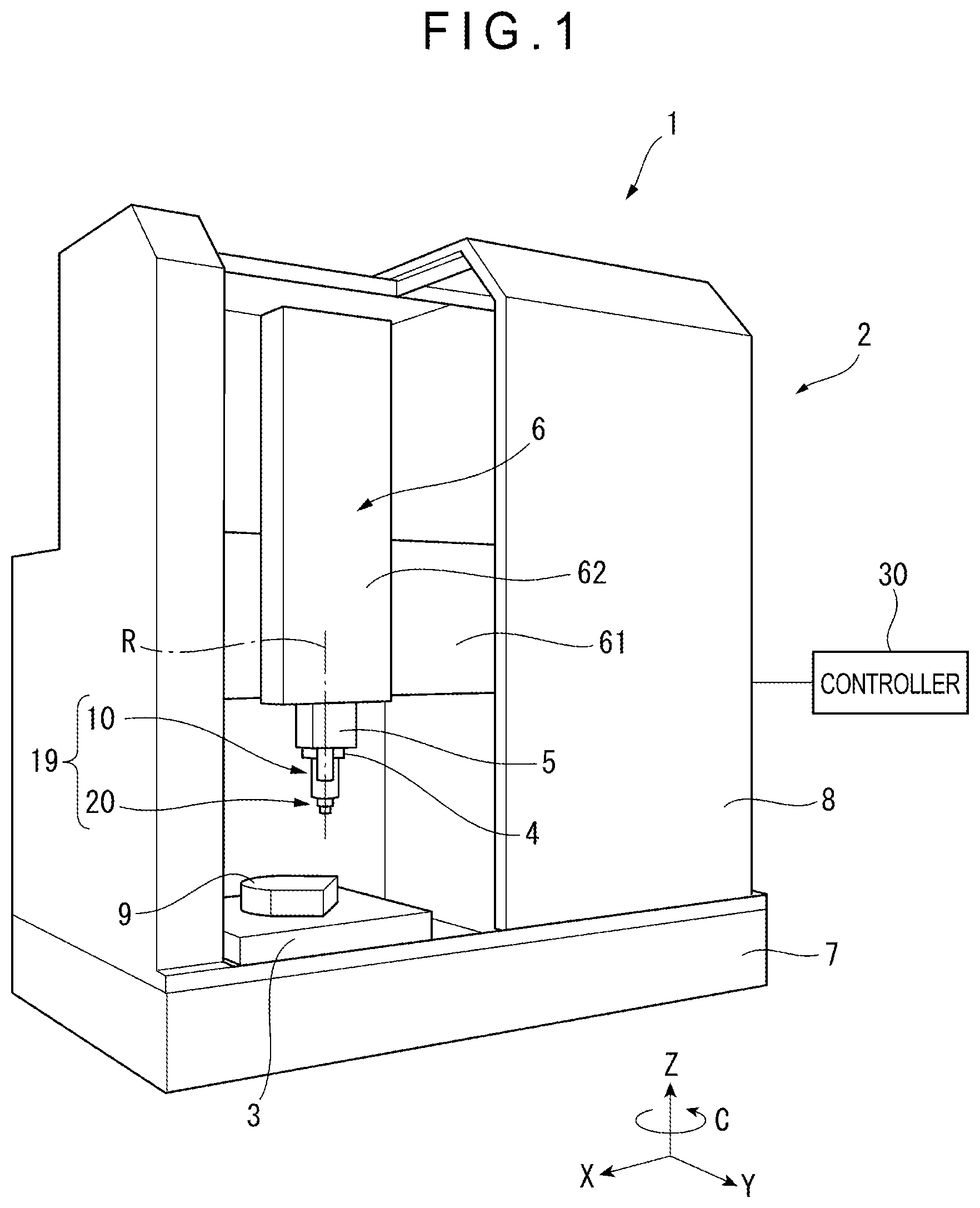 Patent US12325084 Figure 1 – Friction stir welding attachment, friction stir welding head, and friction stir welding device