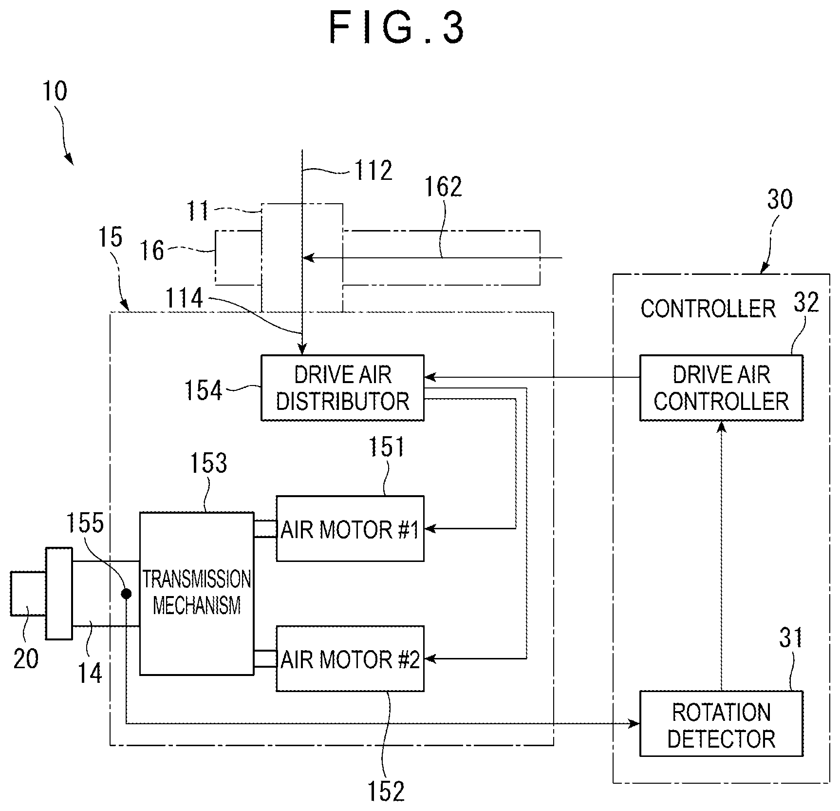 Patent US12325084 Figure 3 – Friction stir welding attachment, friction stir welding head, and friction stir welding device