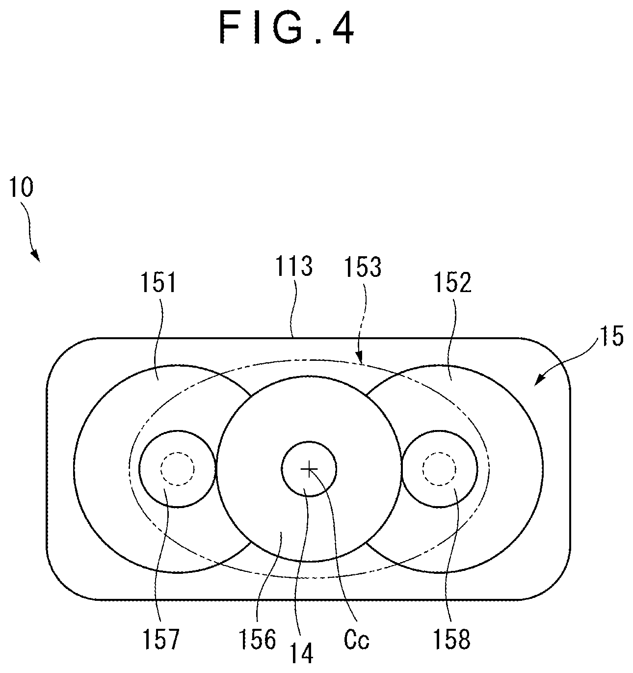 Patent US12325084 Figure 4 – Friction stir welding attachment, friction stir welding head, and friction stir welding device