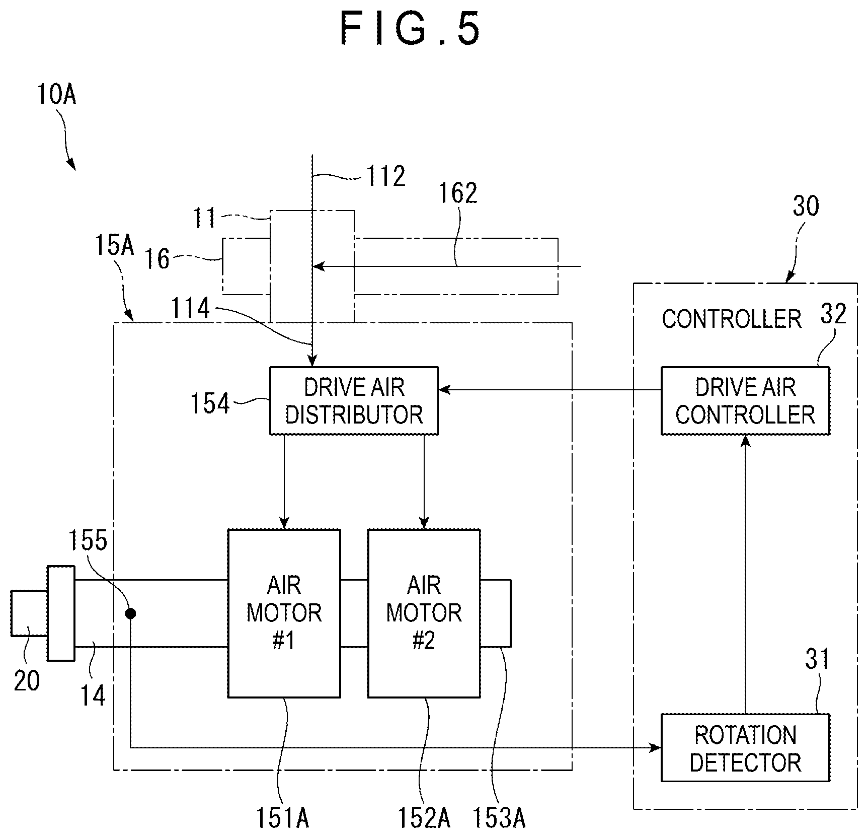 Patent US12325084 Figure 5 – Friction stir welding attachment, friction stir welding head, and friction stir welding device