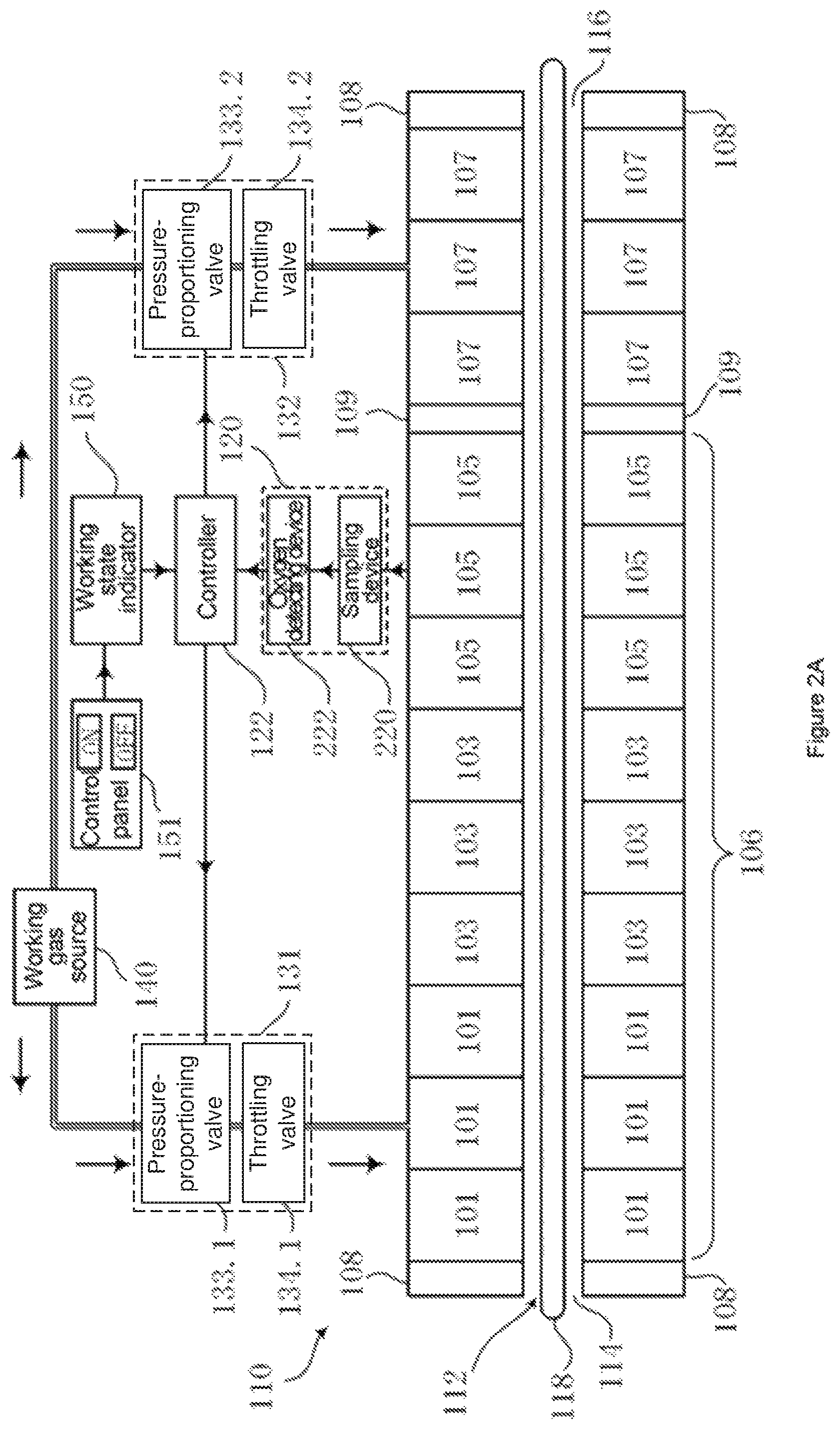 Patent US12325089 Figure 2 – Gas control system and method for a reflow soldering furnace