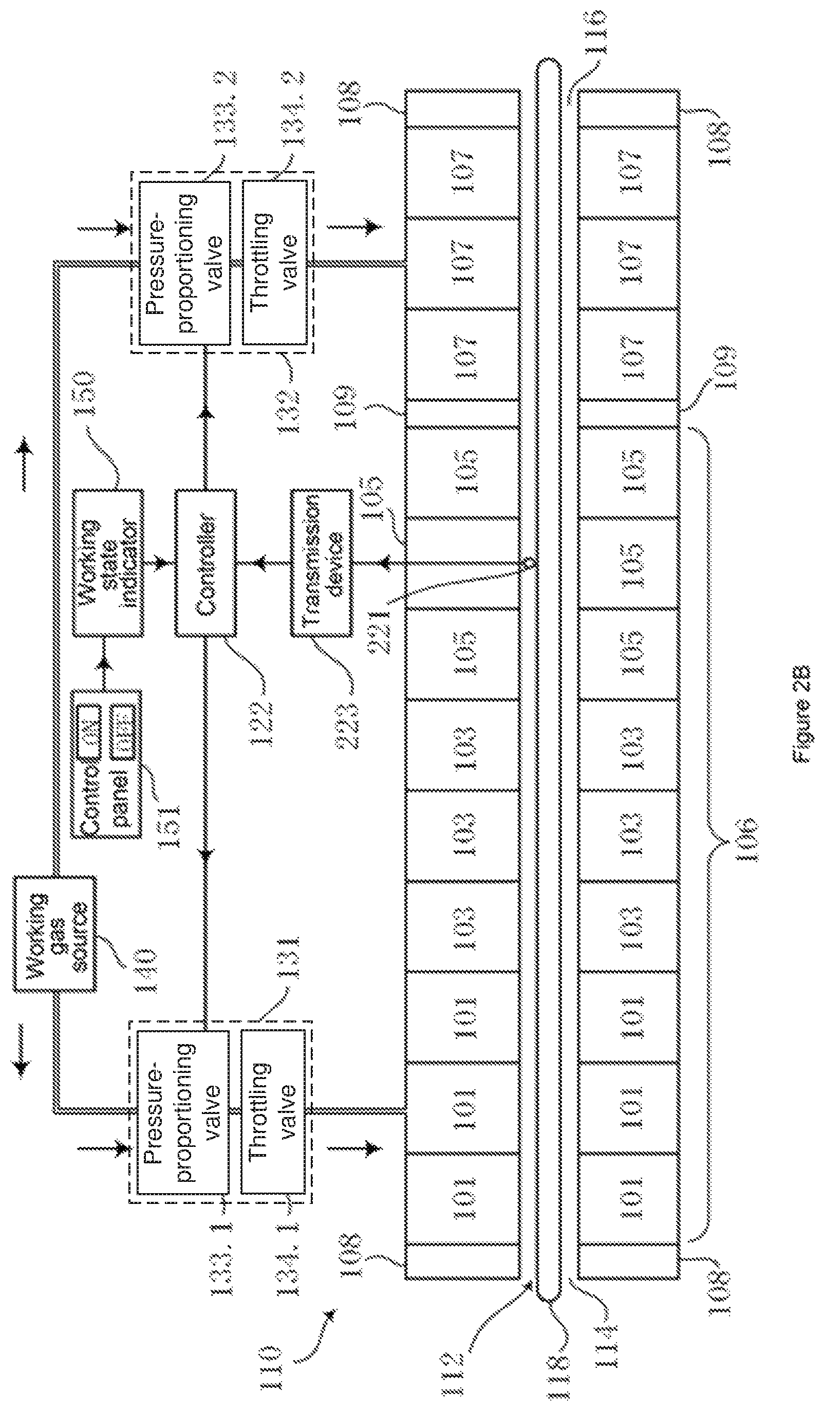 Patent US12325089 Figure 3 – Gas control system and method for a reflow soldering furnace