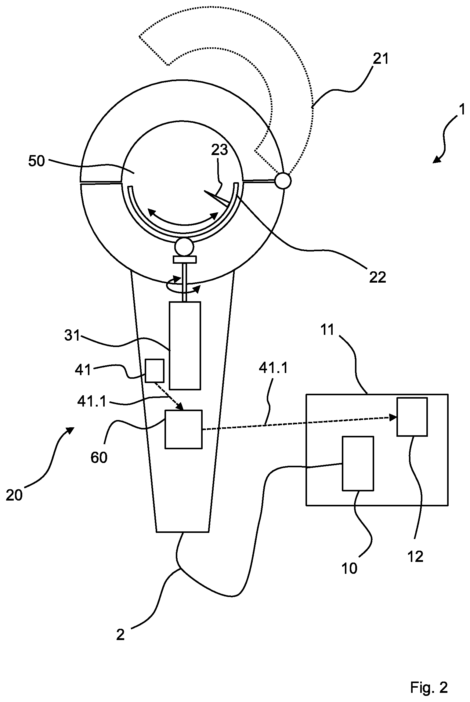 Patent US12325093 Figure 2 – Orbital welding device with simplified handling