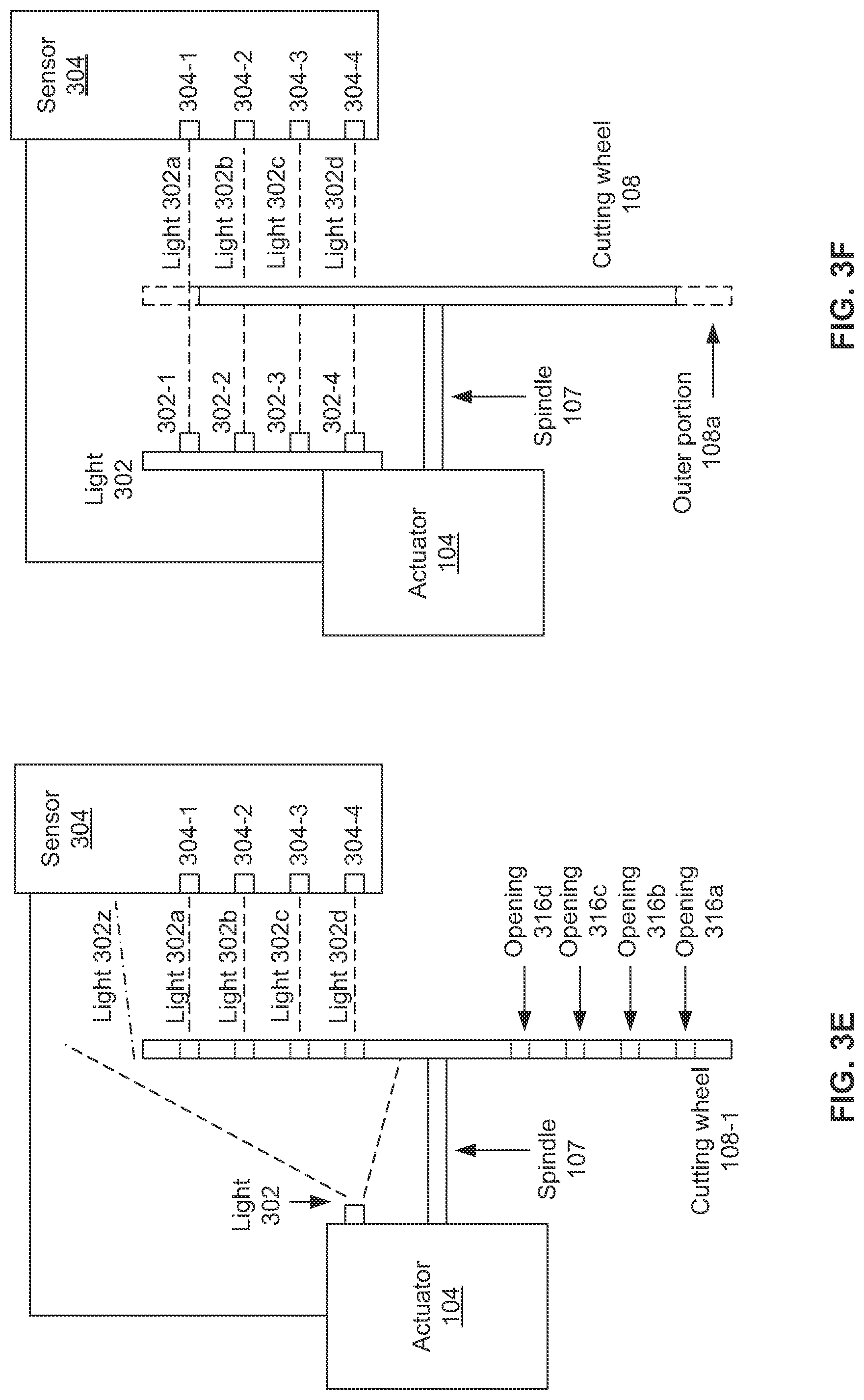 Patent US12325097 Figure 5 – Method and apparatus for maintaining a surface speed of a circular cutting device