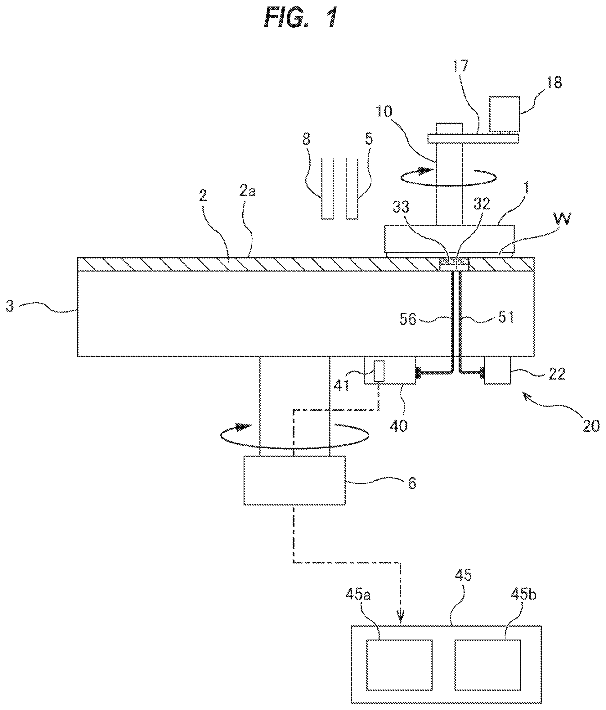 Patent US12325101 — Polishing apparatus and polishing method — Figure 1