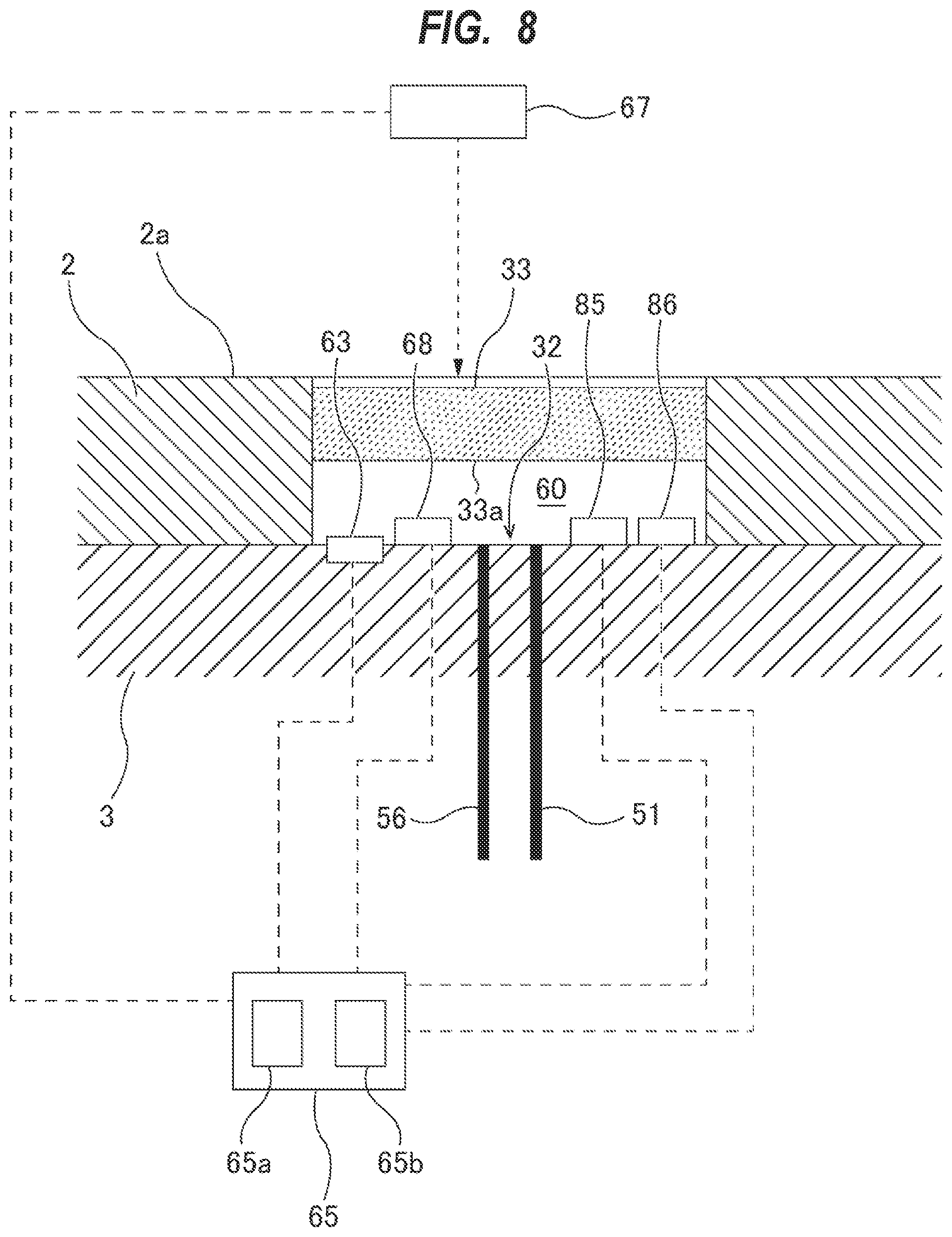 Patent US12325101 Figure 8 – Polishing apparatus and polishing method