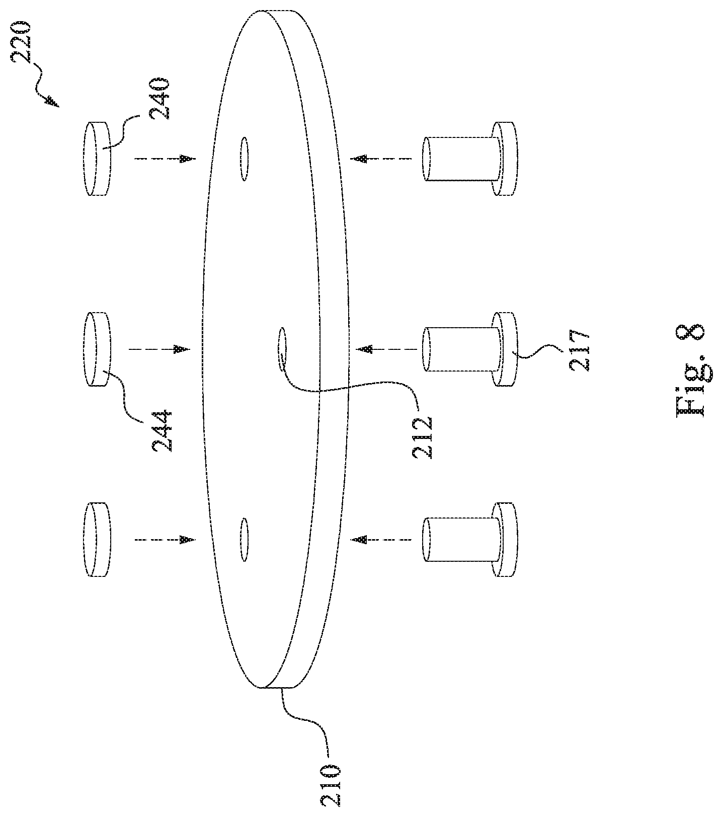 Patent US12325106 Figure 12 – Device for conditioning chemical mechanical polishing
