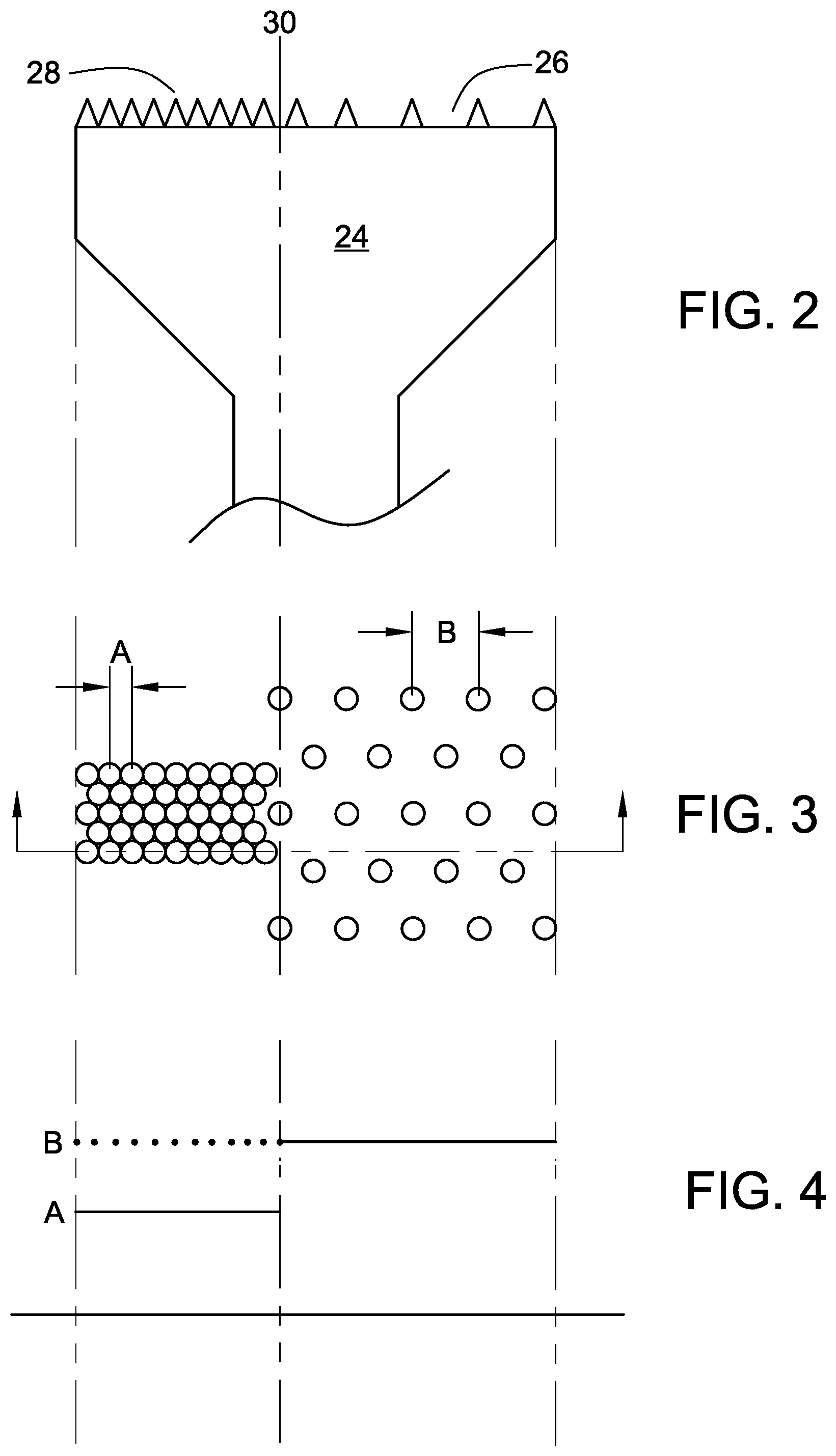 Patent US12325107 Figure 2 – Texture pattern for abrasive tool