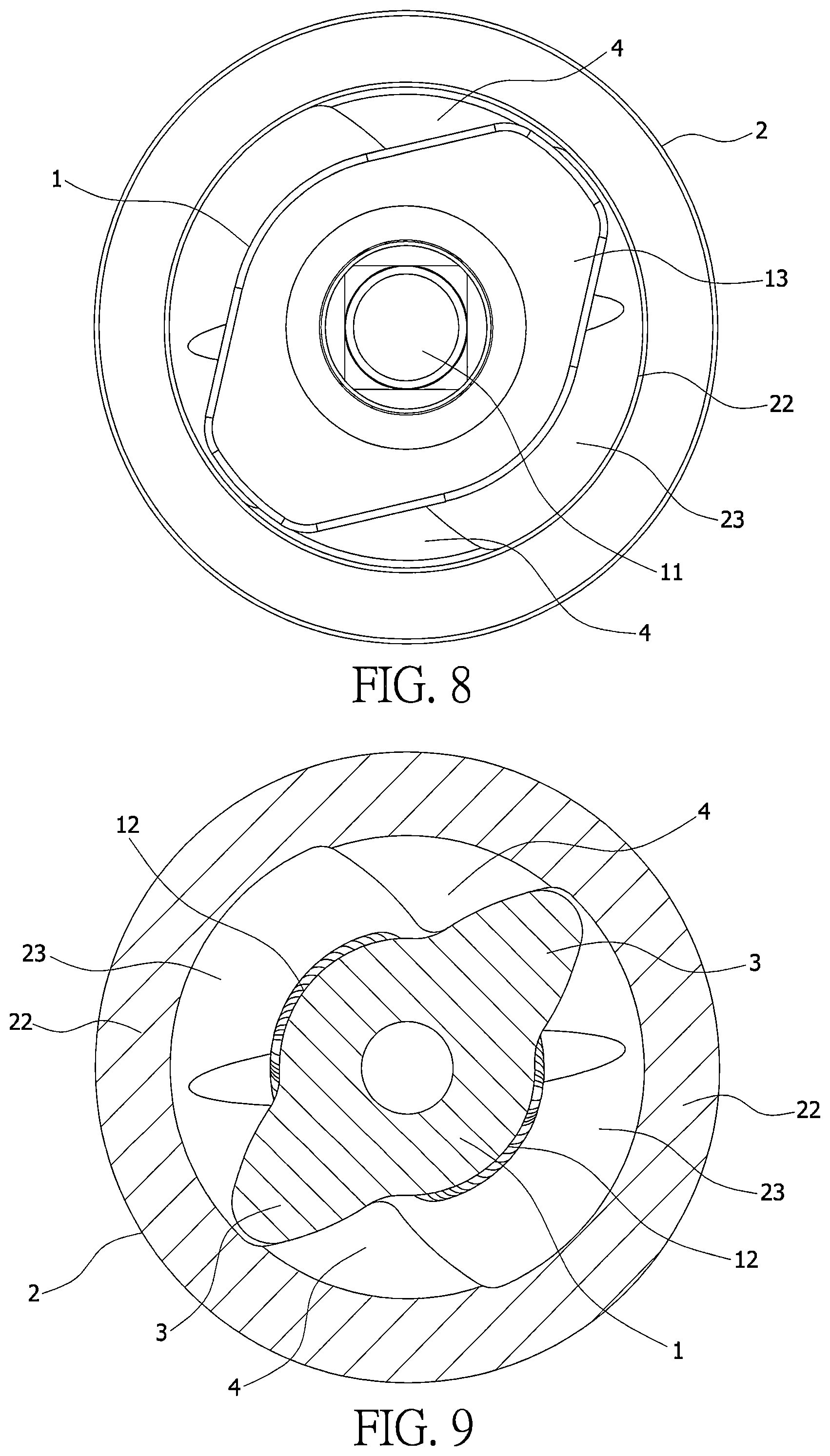 Patent US12325110 Figure 7 – Impact contact surface shape of an impact wrench
