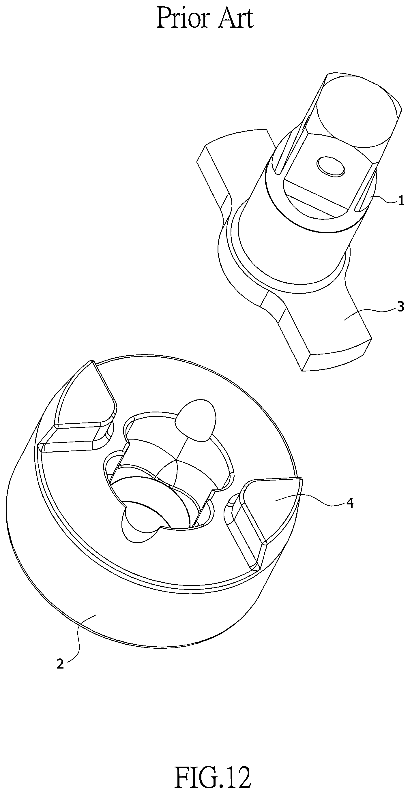 Patent US12325110 Figure 10 – Impact contact surface shape of an impact wrench