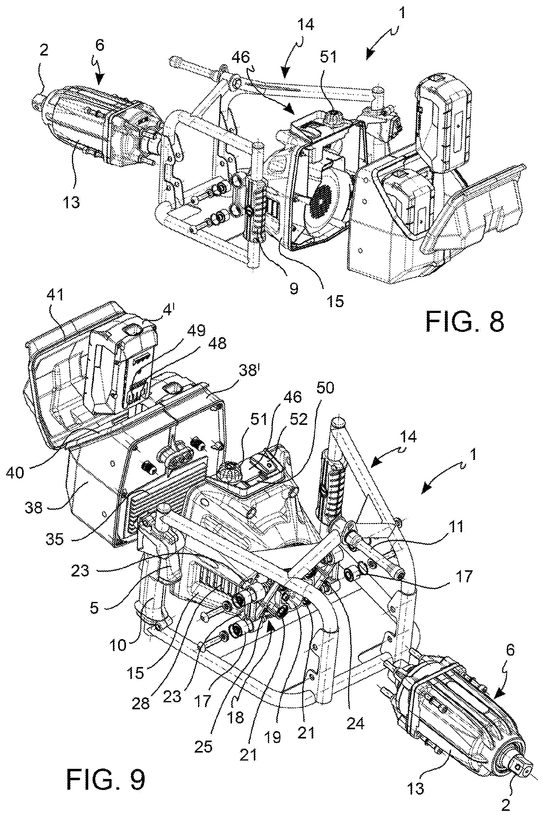 Patent US12325111 Figure 4 – Impact tool
