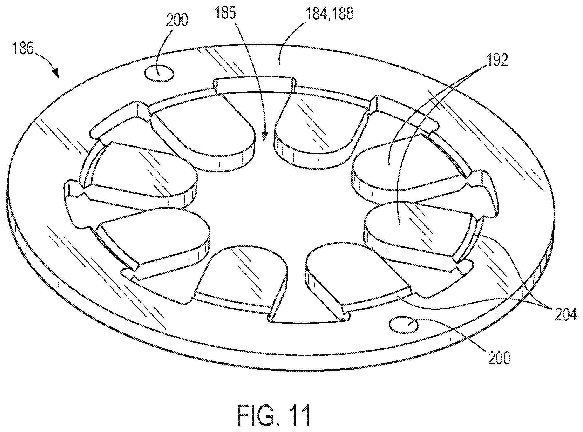 Patent US12325112 Figure 11 – Power tool with impulse assembly including a valve