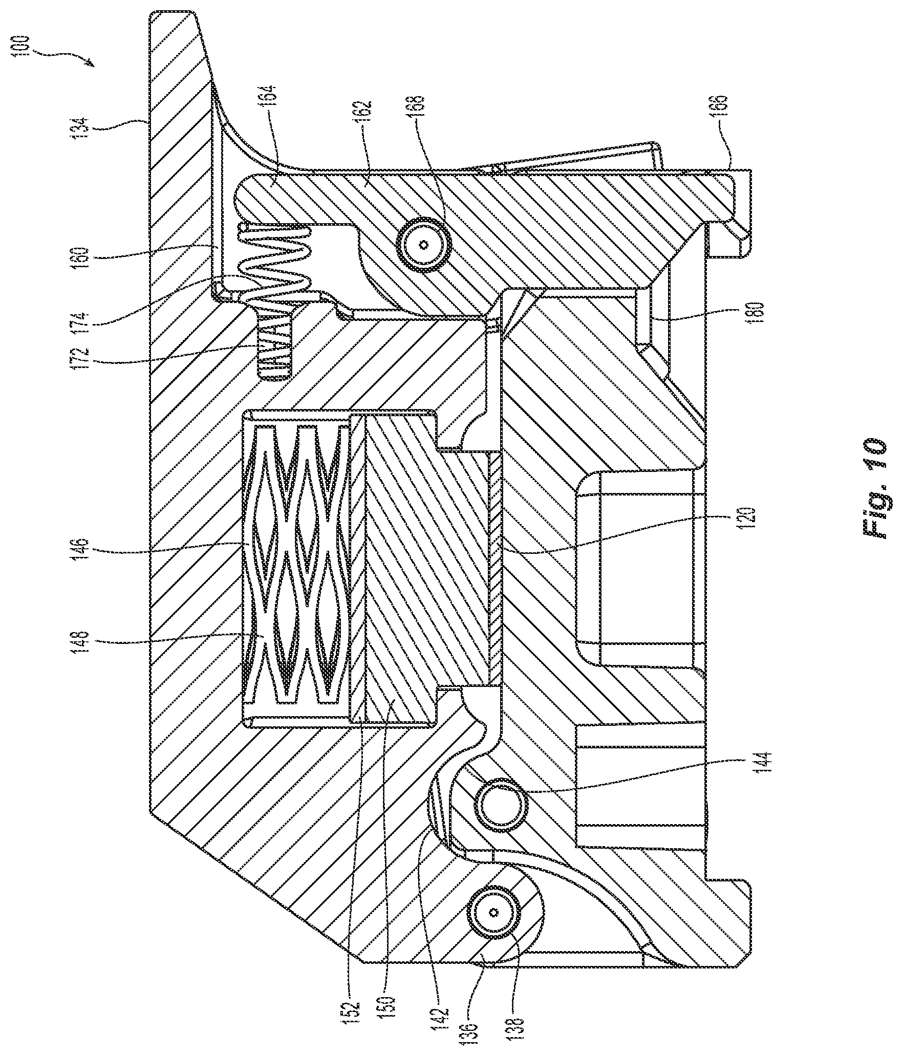 Patent US12325114 Figure 8 – Fiber handling tool with spring loaded doors